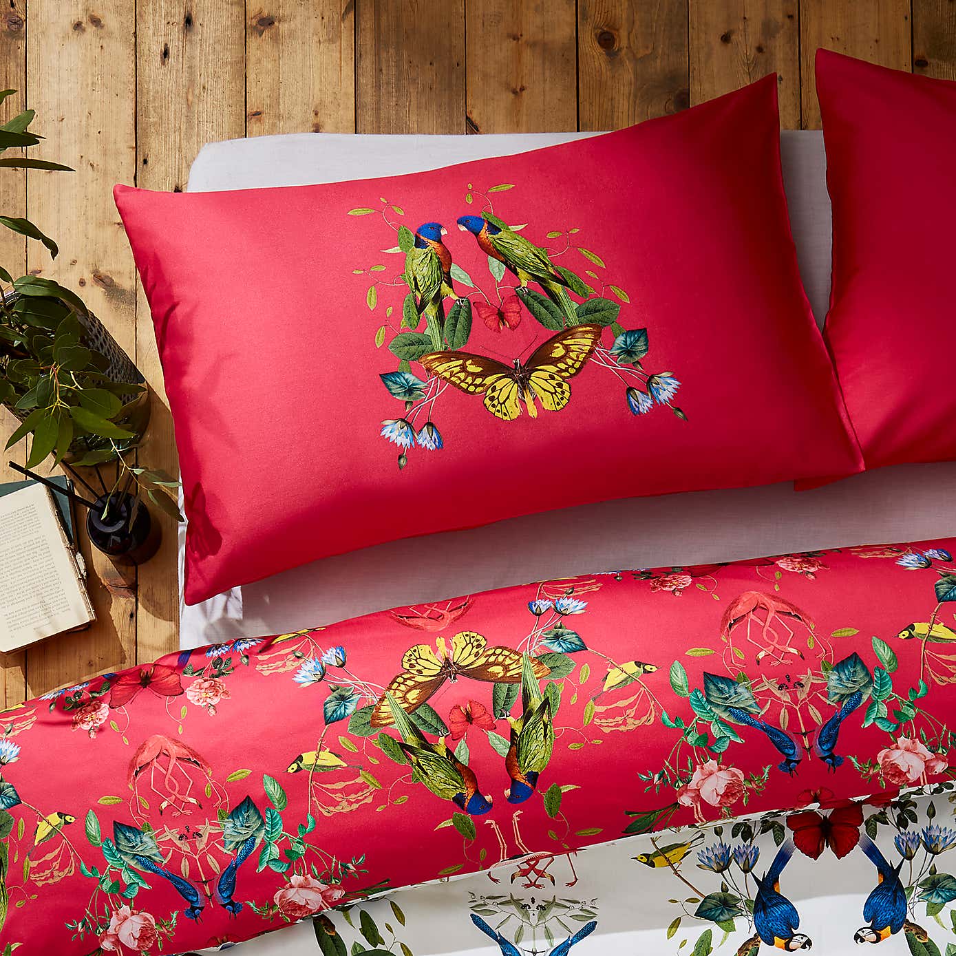 Tropical Kaleidoscope Duvet Cover & Pillowcase Set