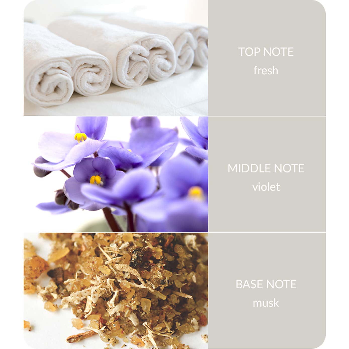 Heart and Home Ellipse Fresh Linen Multi Wick Candle