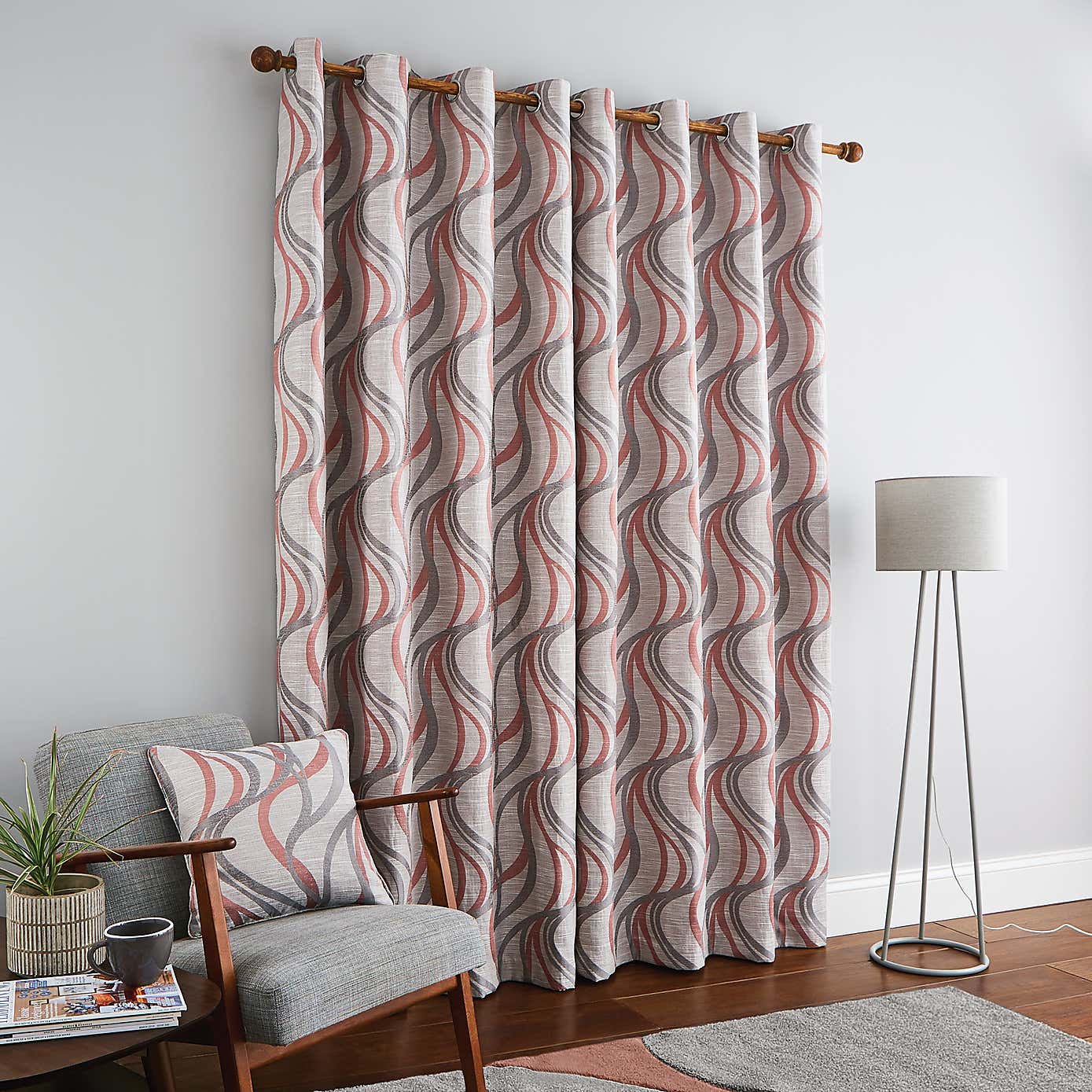 Mirage Eyelet Curtains