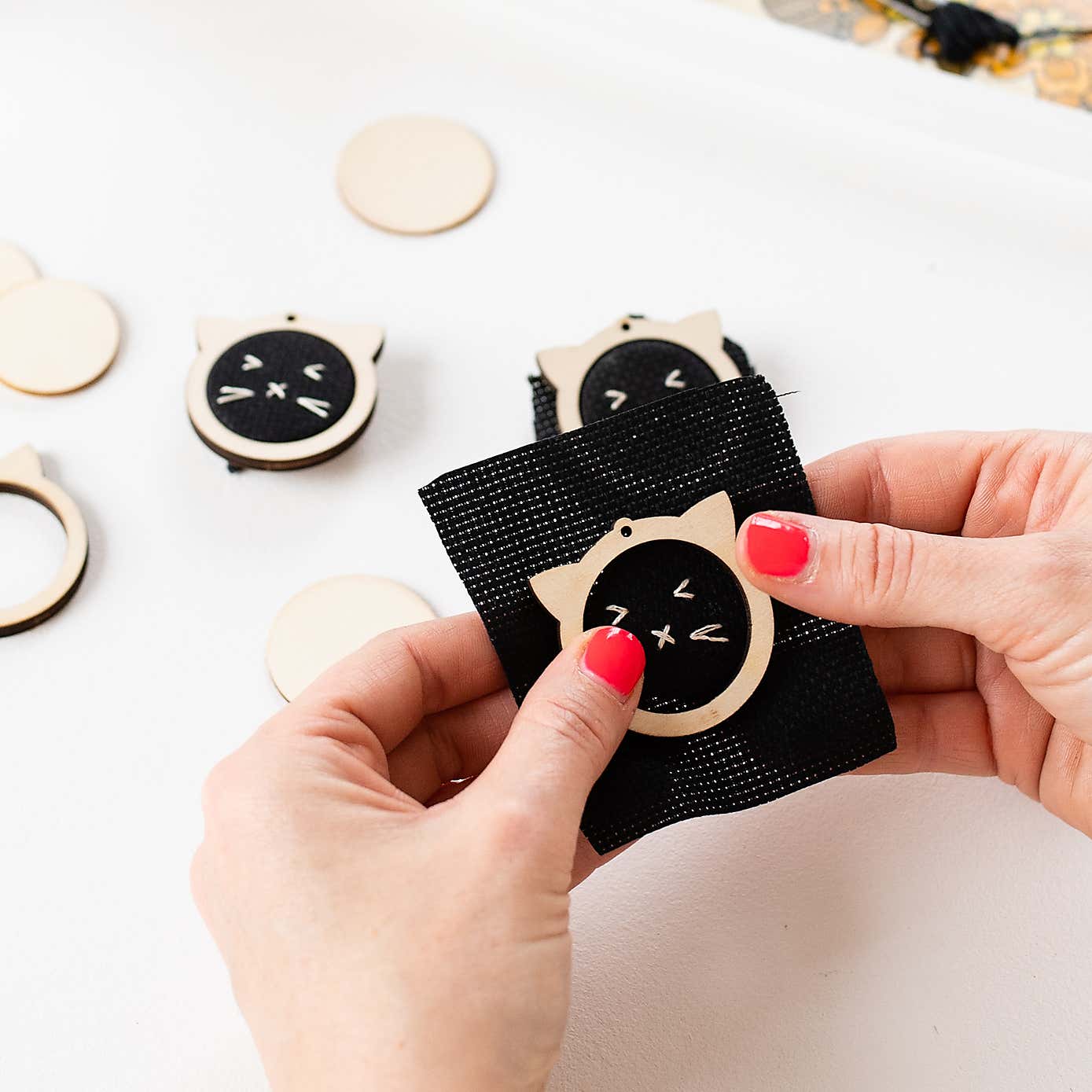 Cotton Clara Mini Cats Cross Stitch Kit