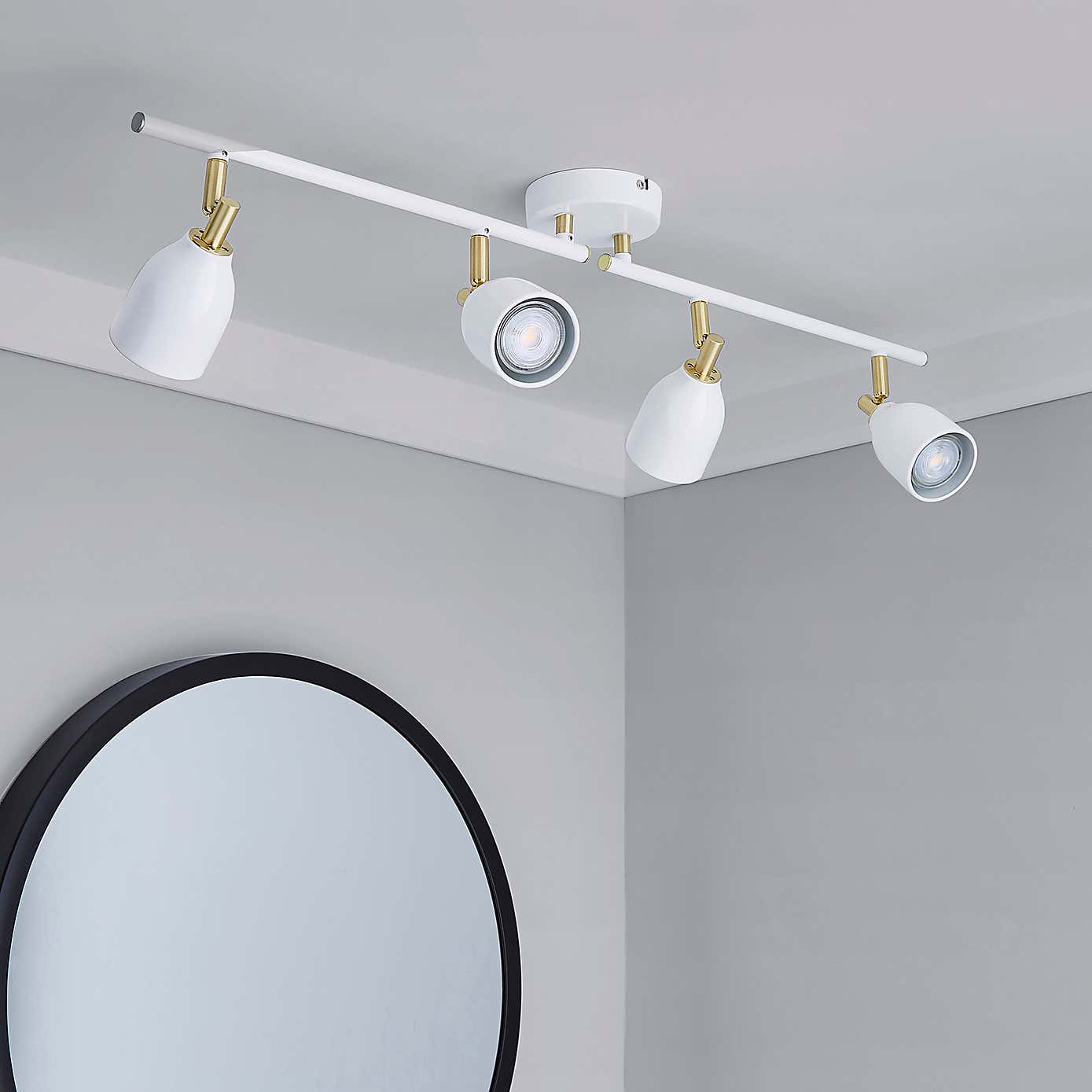 Clio 4 Light White Spotlight Bar