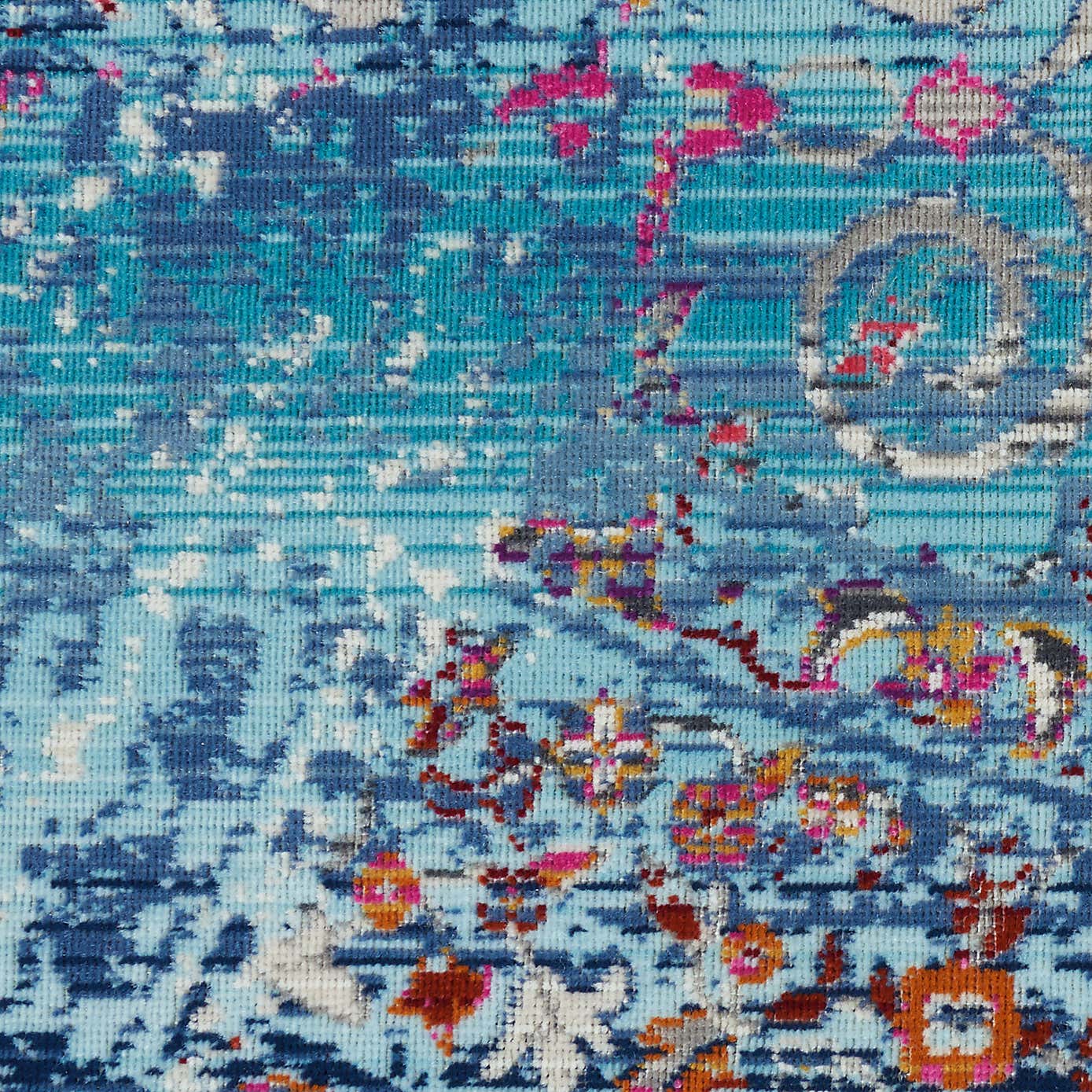 Vintage Kashan 2 Round Rug