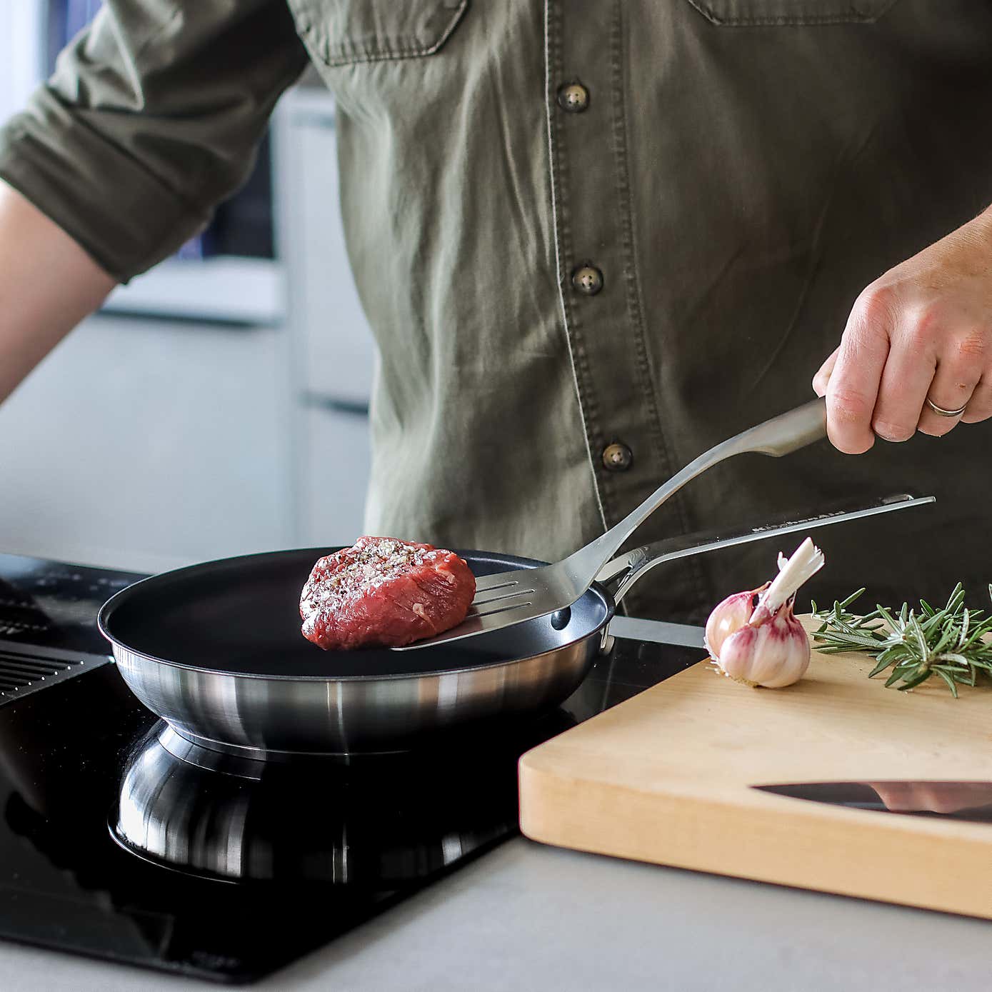 KitchenAid Premium Stainless Steel Slotted Food Turner