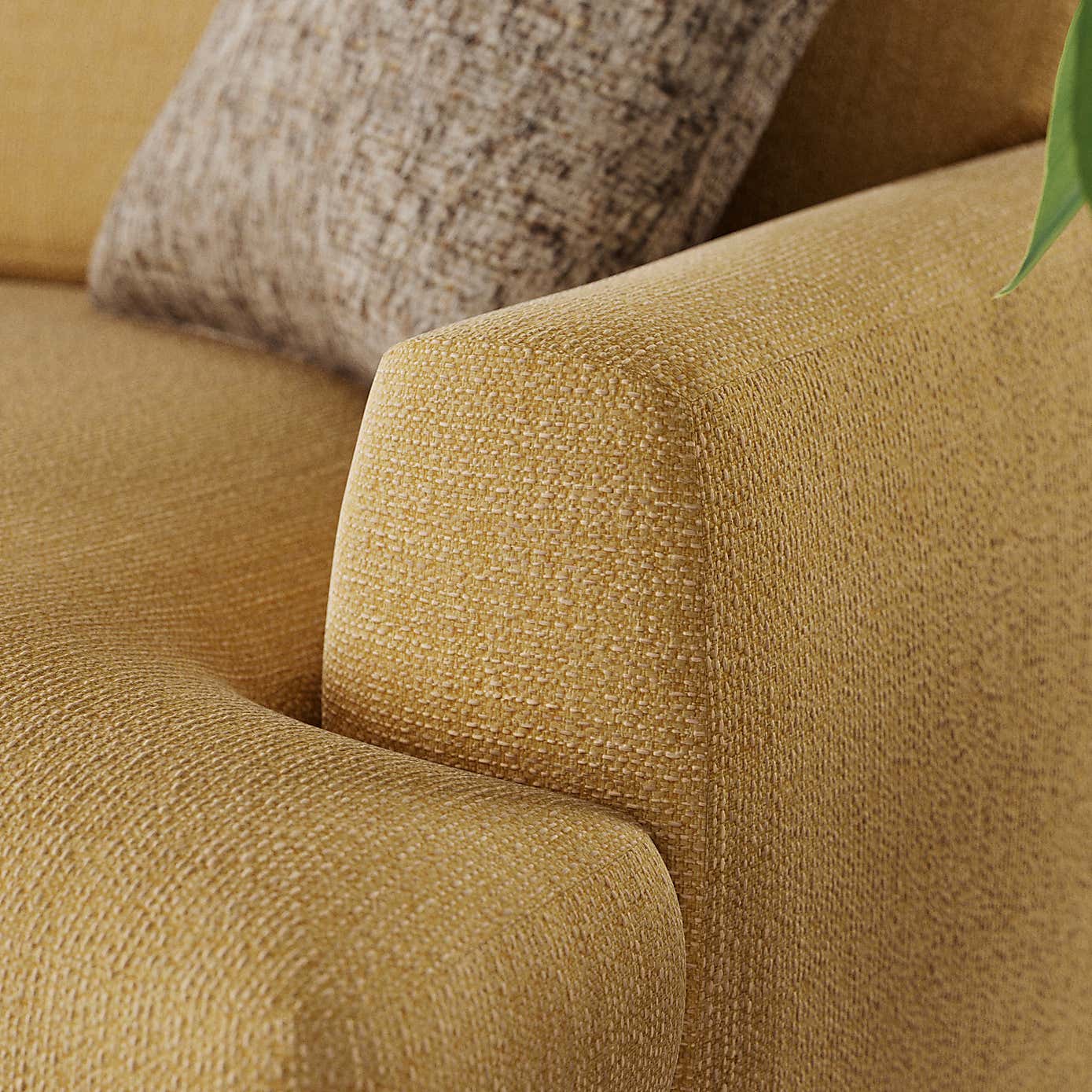 Lawson Chunky Tonal Weave Corner Chaise Sofa