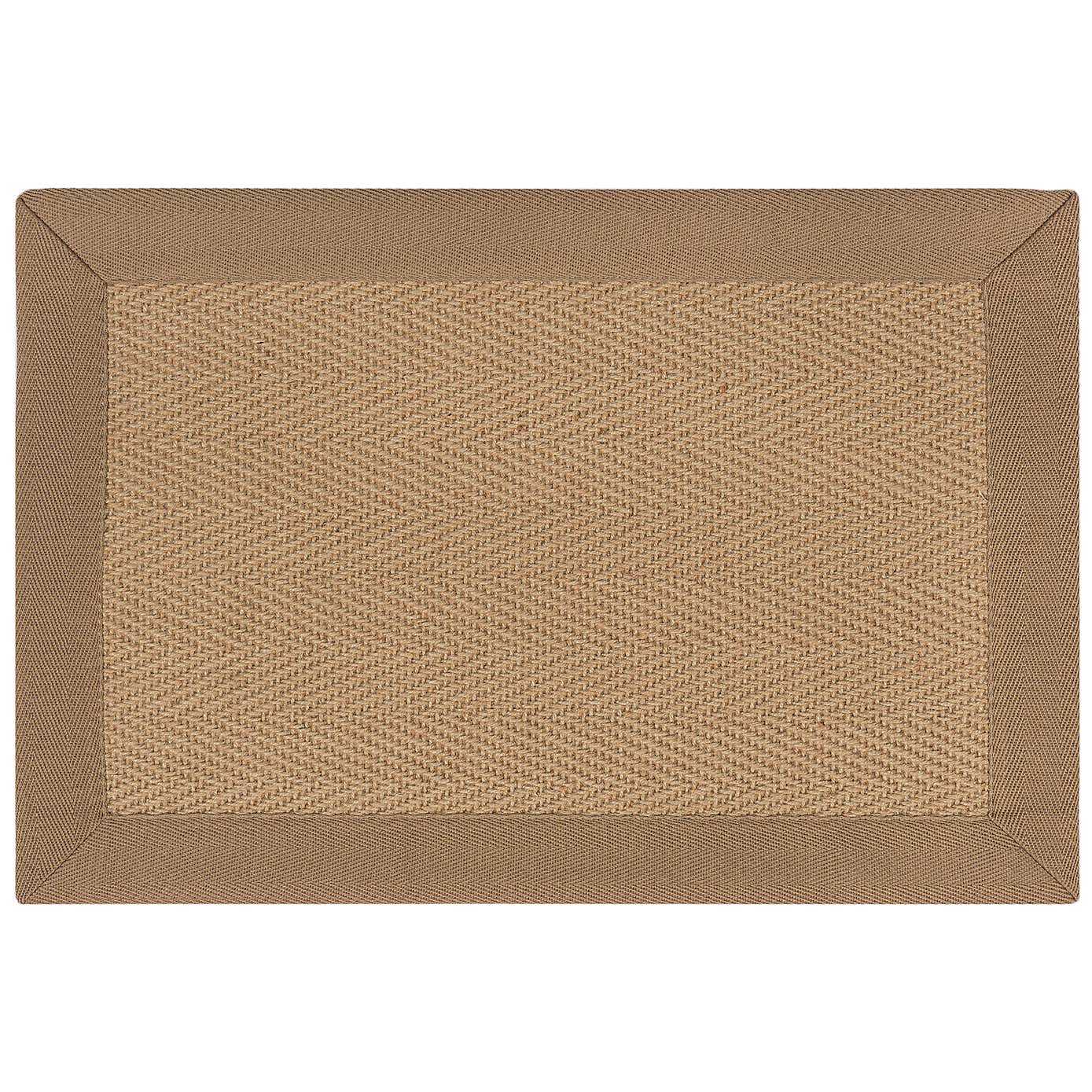 Herringbone Jute Border Doormat
