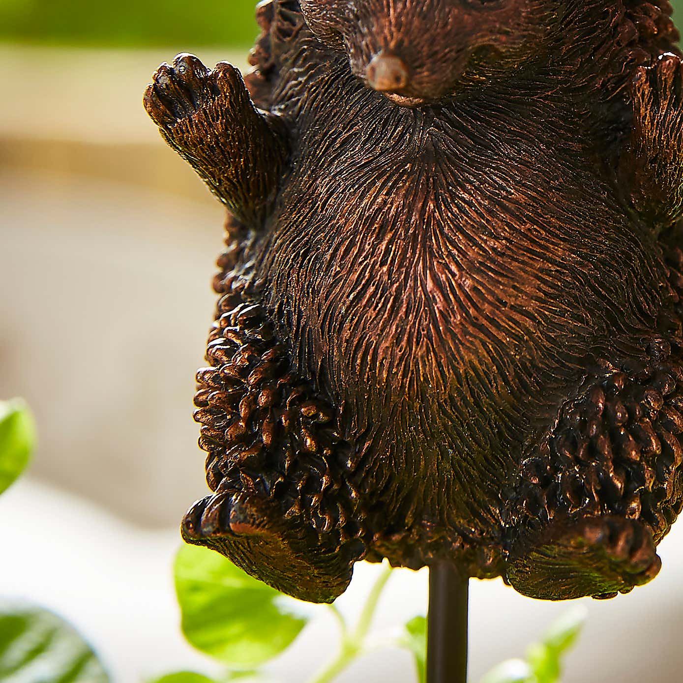 Hedgehog Garden Stake