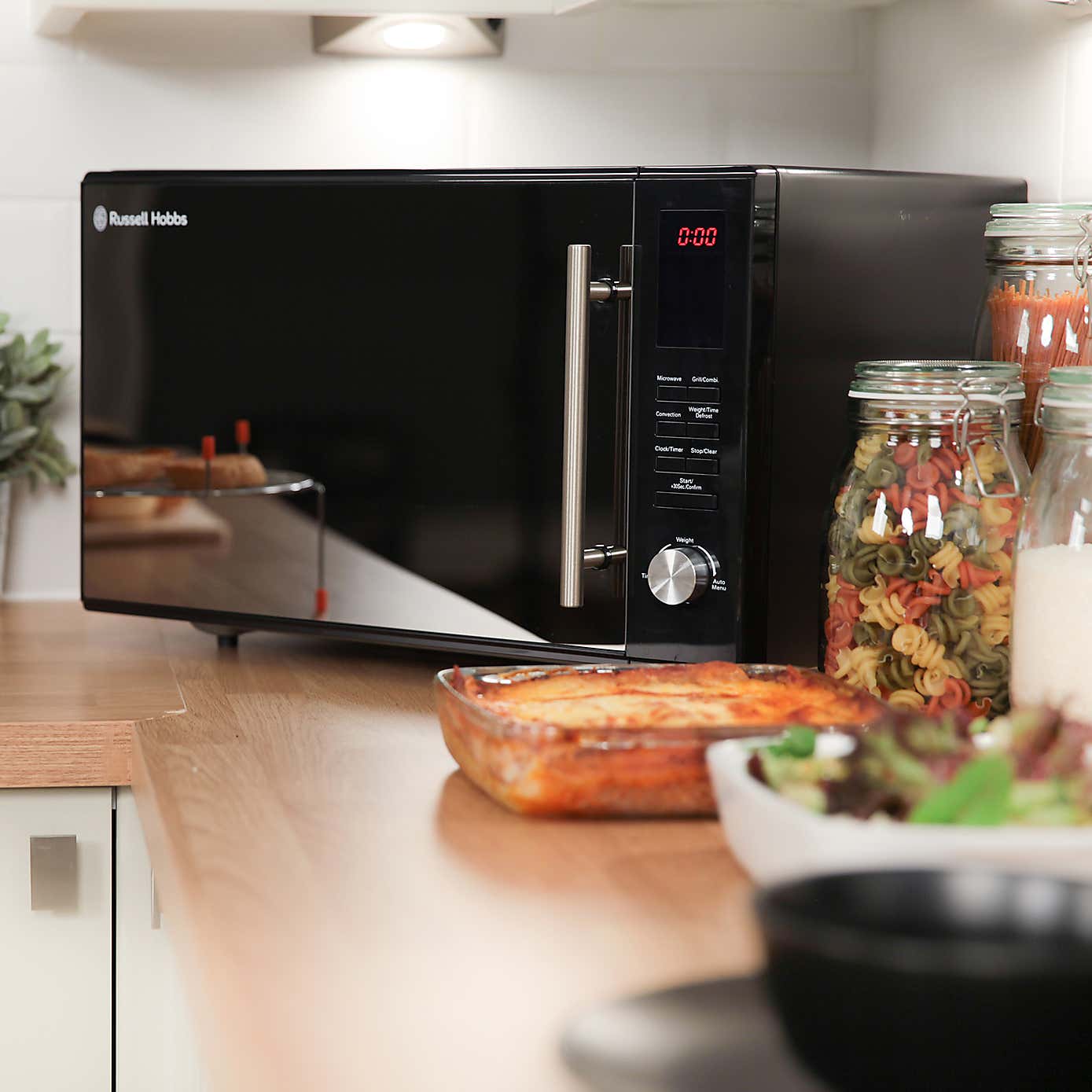 Russell Hobbs 30L Black Digital Combination Microwave