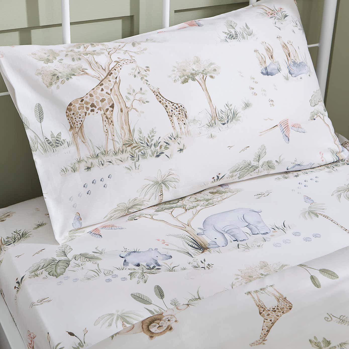 Savannah 100% Cotton Duvet Cover & Pillowcase Set