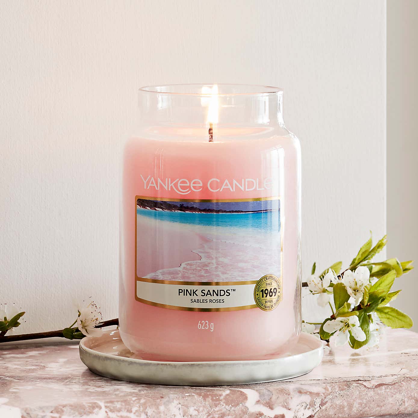 Yankee Candle Pink Sands Original Large Jar Candle