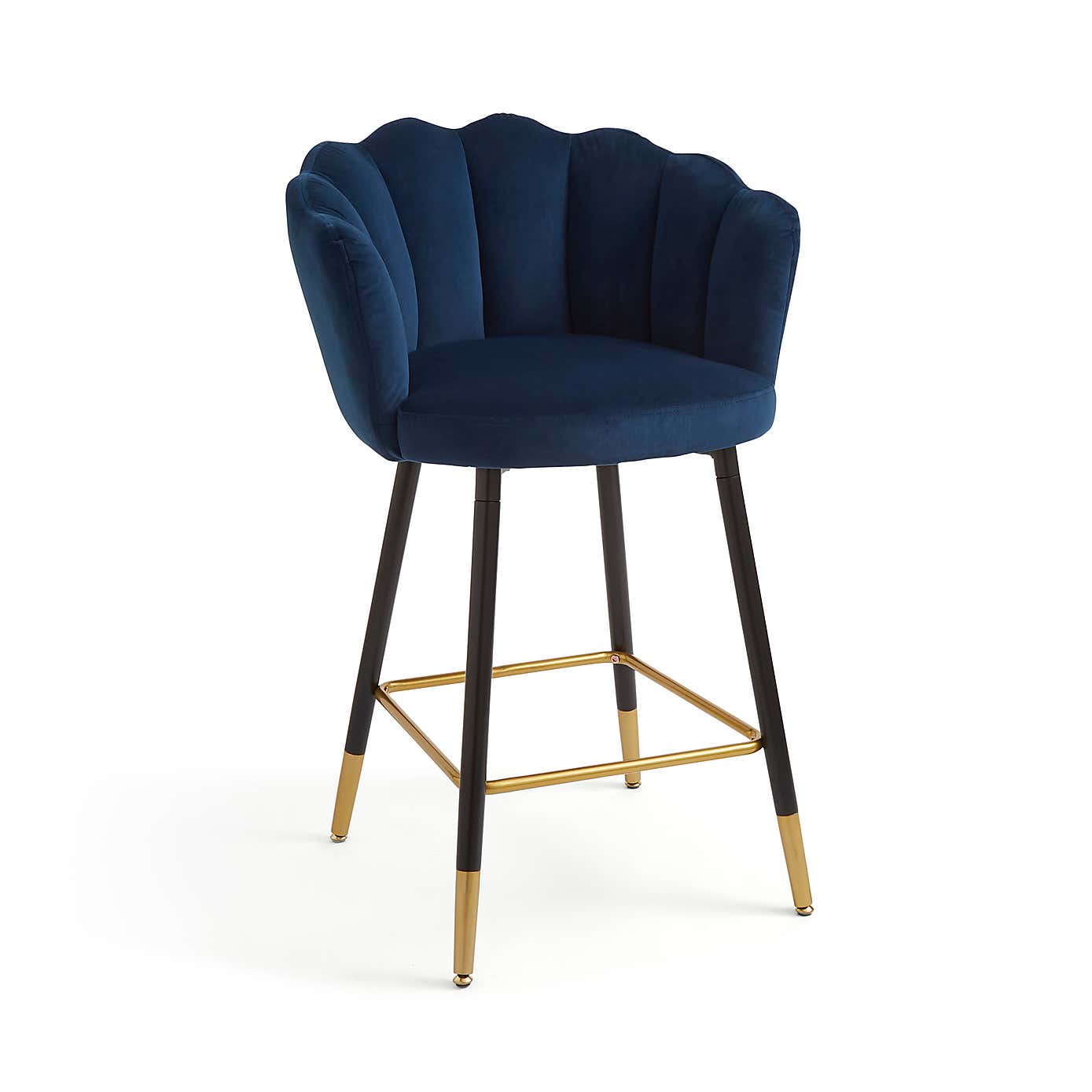 Vivian Velvet Bar Stool
