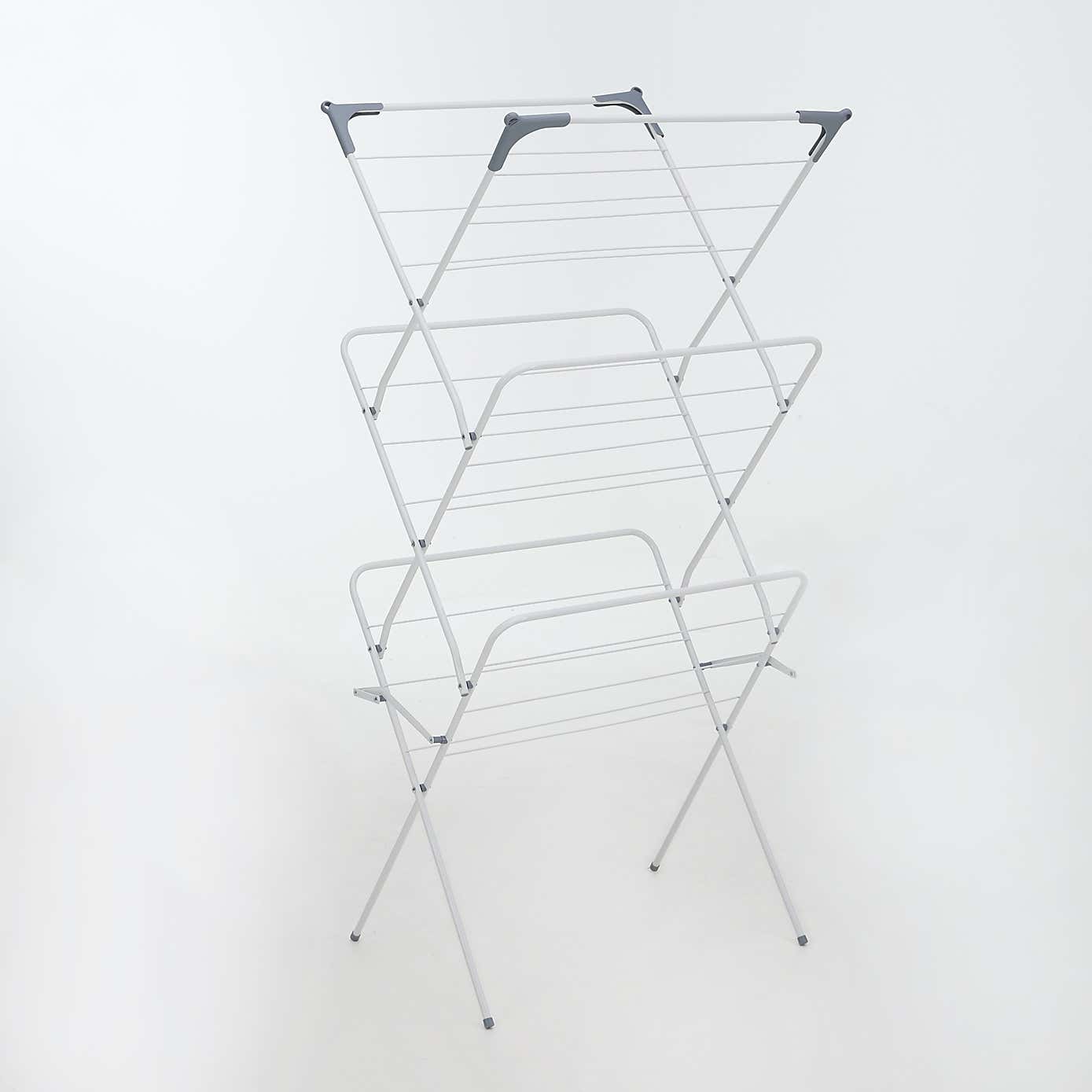 White Deluxe 3 Tier Airer