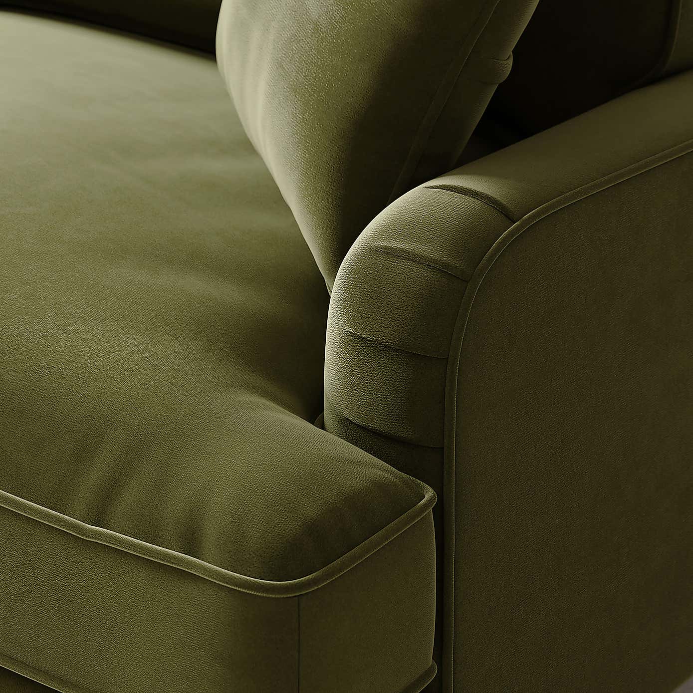 Beatrice Velvet 3 Seater Sofa