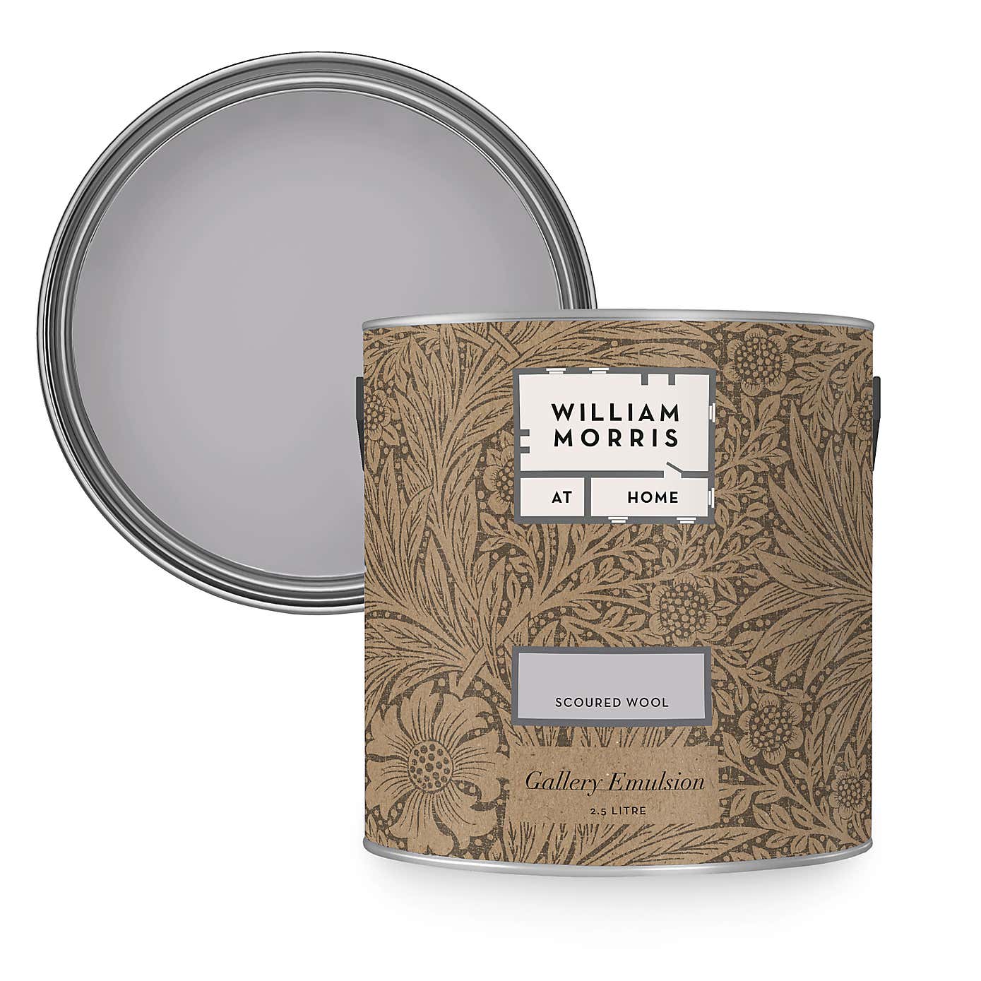 William Morris At Home Scoured Wool Gallery Emulsion Paint