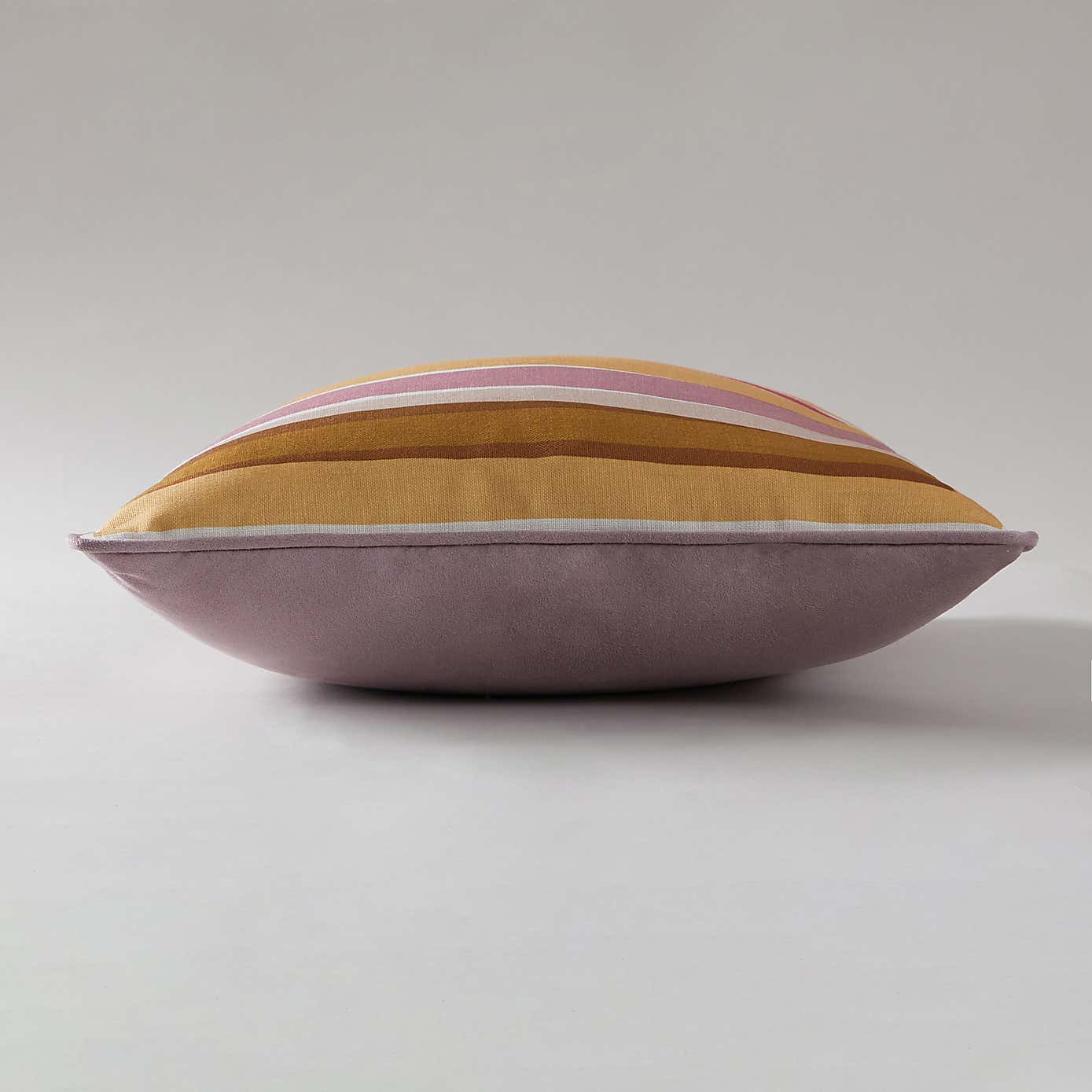 Modern Leaves Stripe Cushion