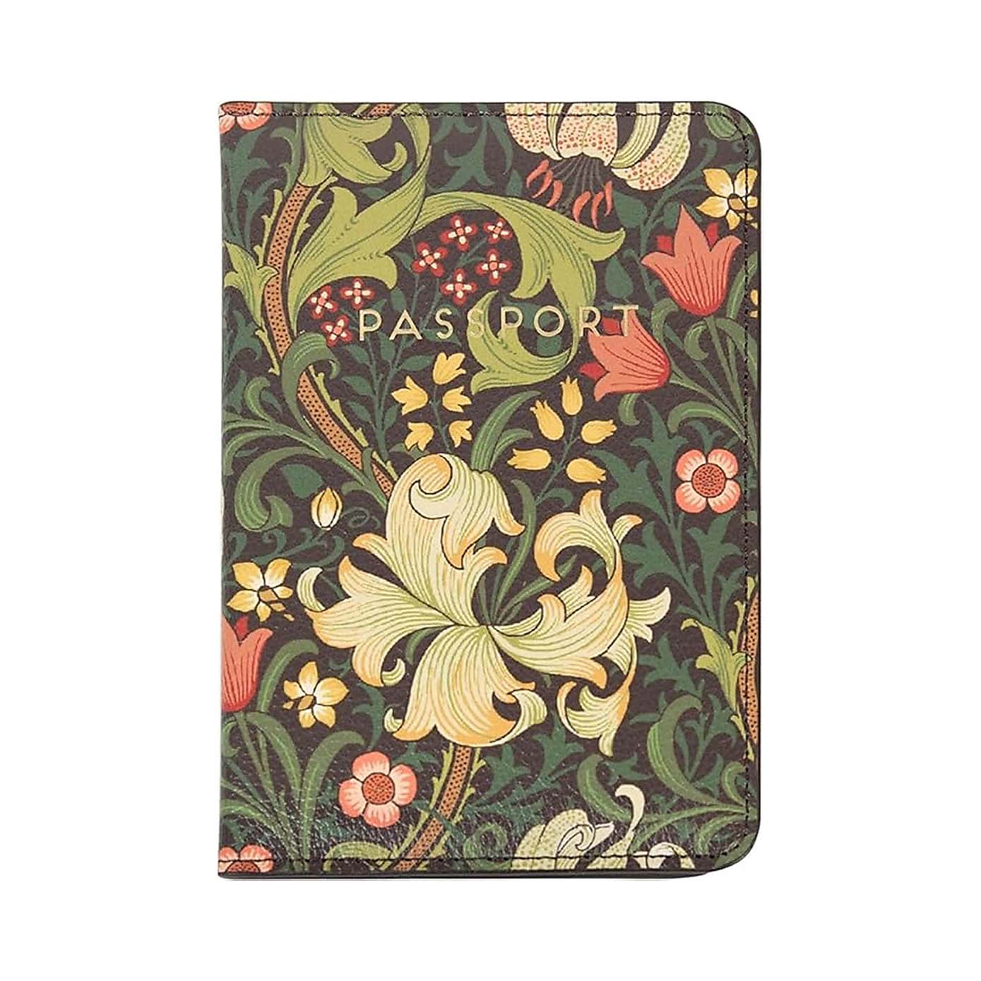 William Morris Passport Case, Bookmark and List Pad Bundle