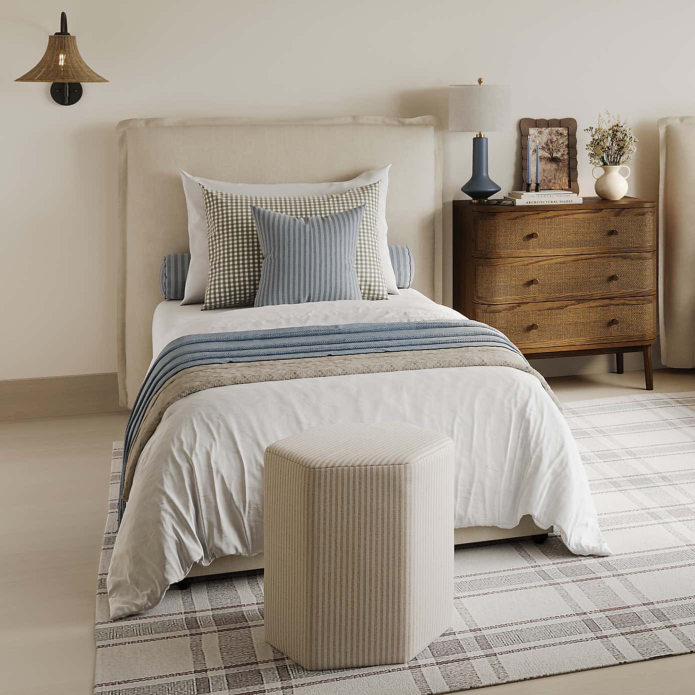 Sunday Linen Bed Frame