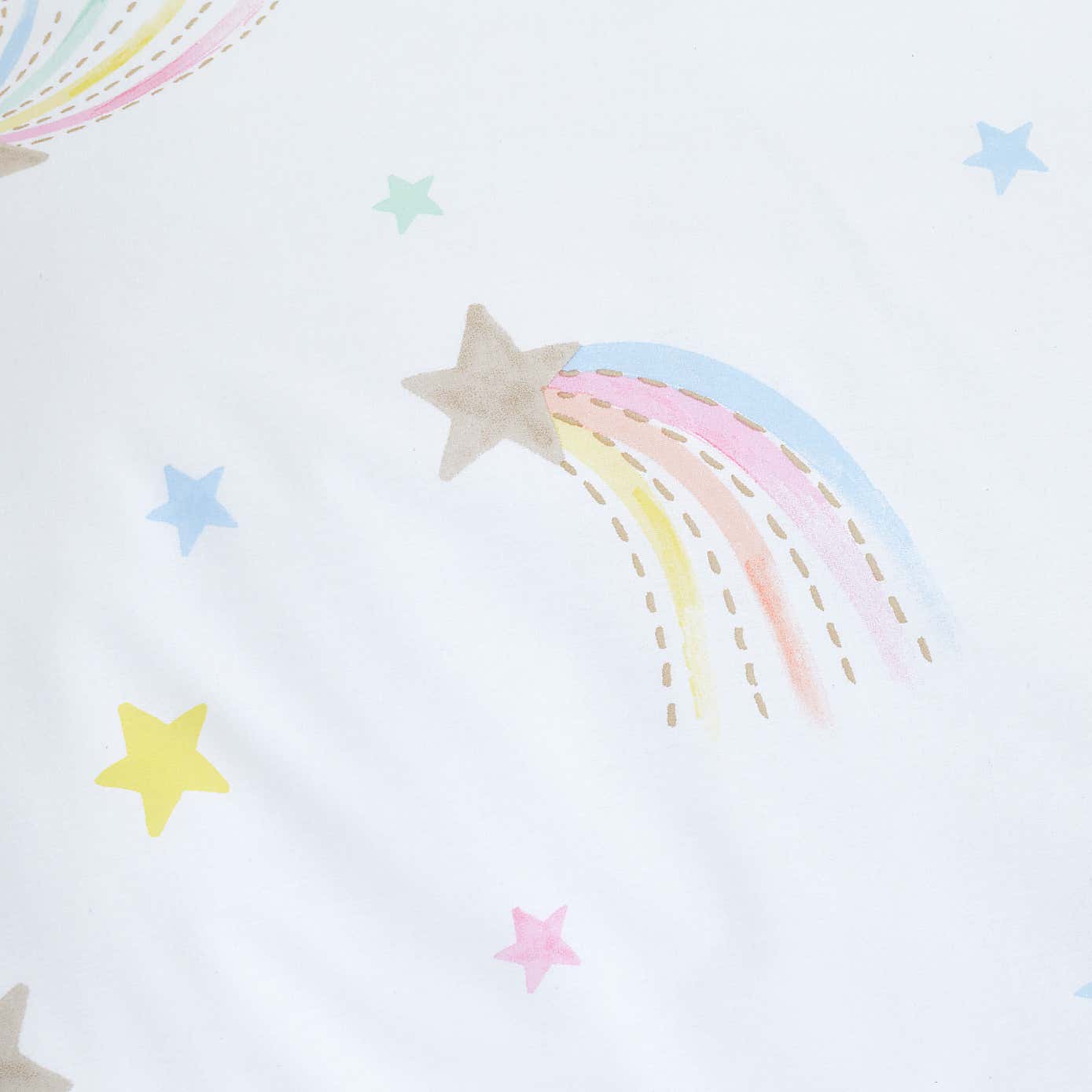 Watercolour Rainbow Duvet Cover and Pillowcase Set