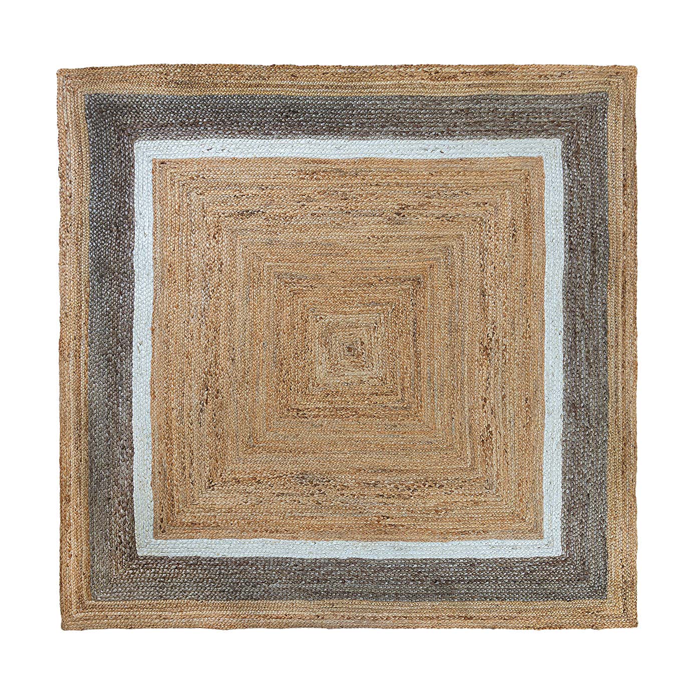 Elements Natural Jute Border Rug