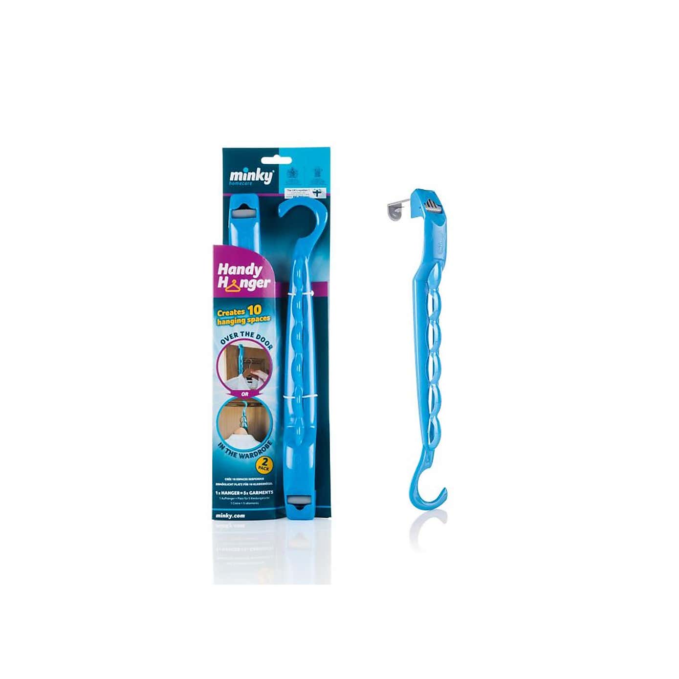 Minky Pack of 2 Handy Hangers