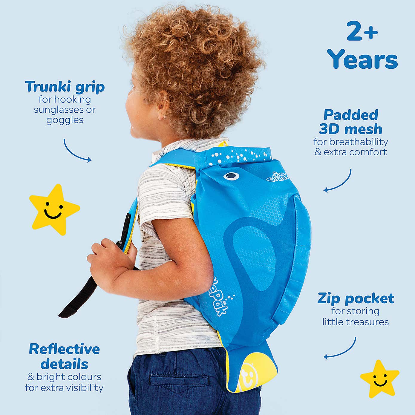 Trunki PaddlePak Tang Kids Water Resistant Backpack