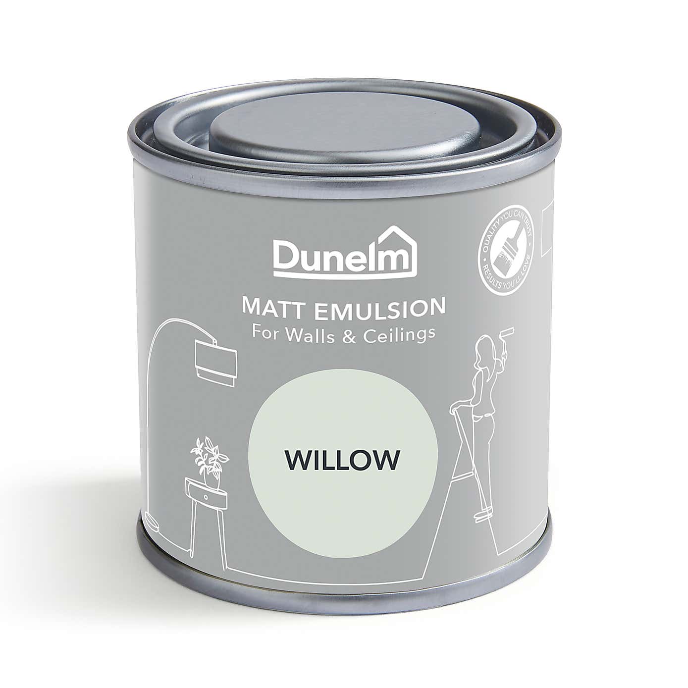 Dunelm Willow Matt Emulsion Paint