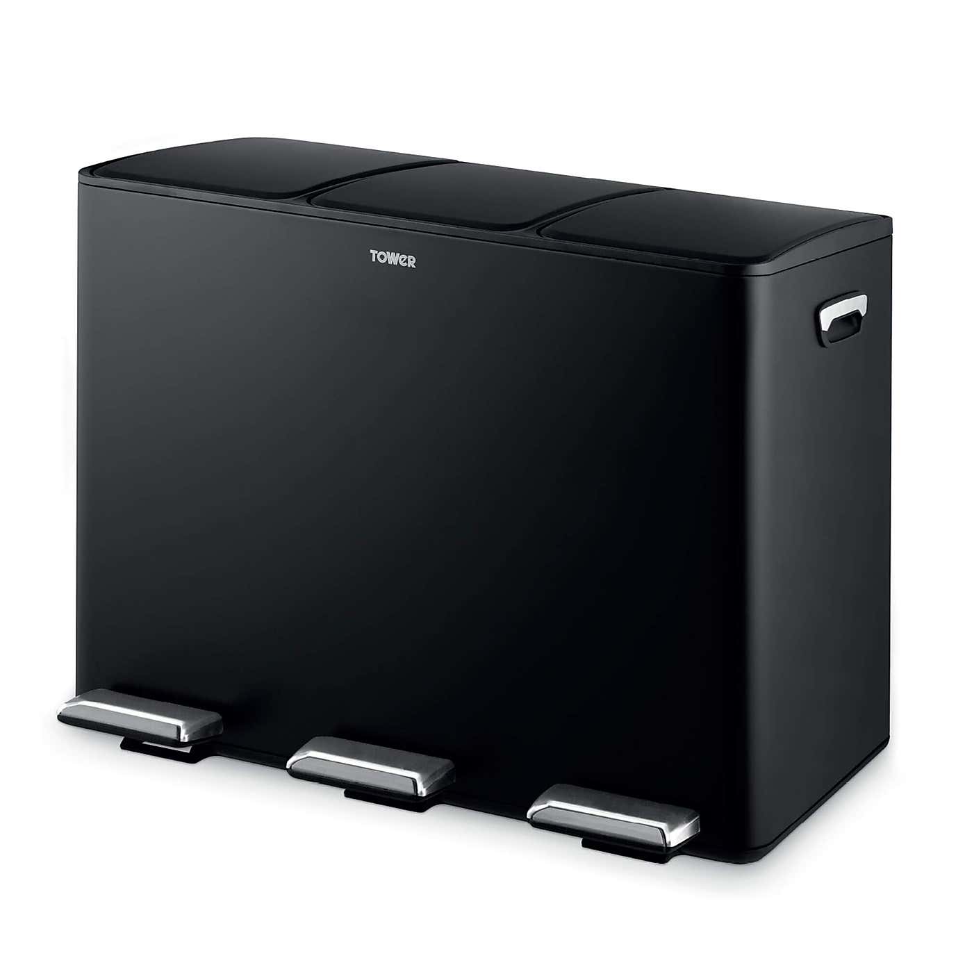 Tower 45L Recycling Pedal Bin