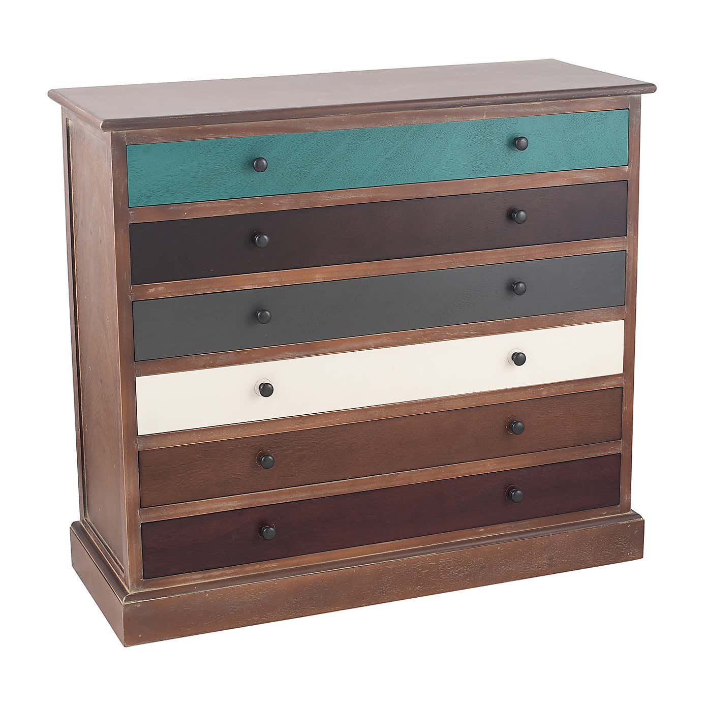 Pacific Loft 6 Drawer Chest, Pine
