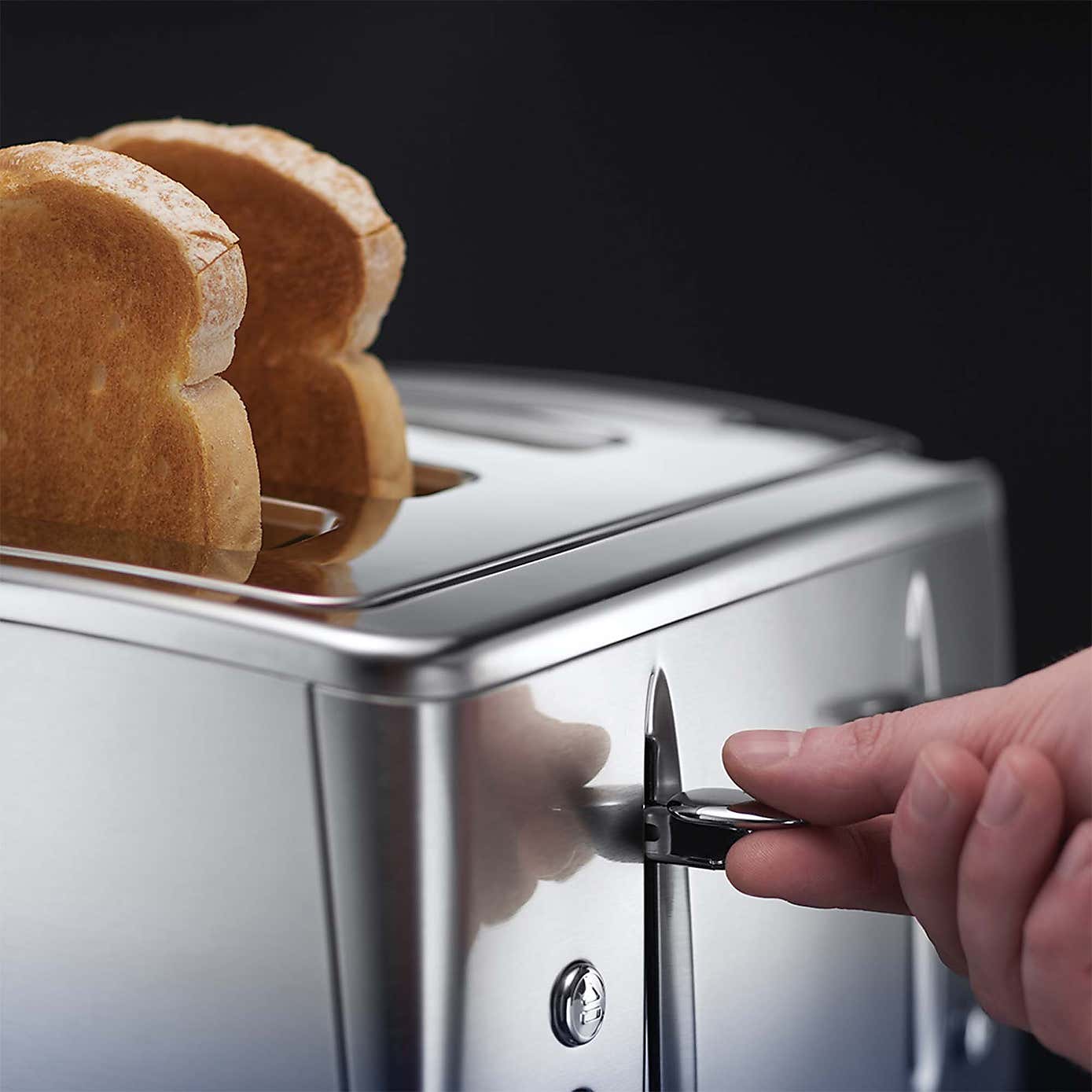 Russell Hobbs Eclipse 4 Slice Stainless Steel Toaster