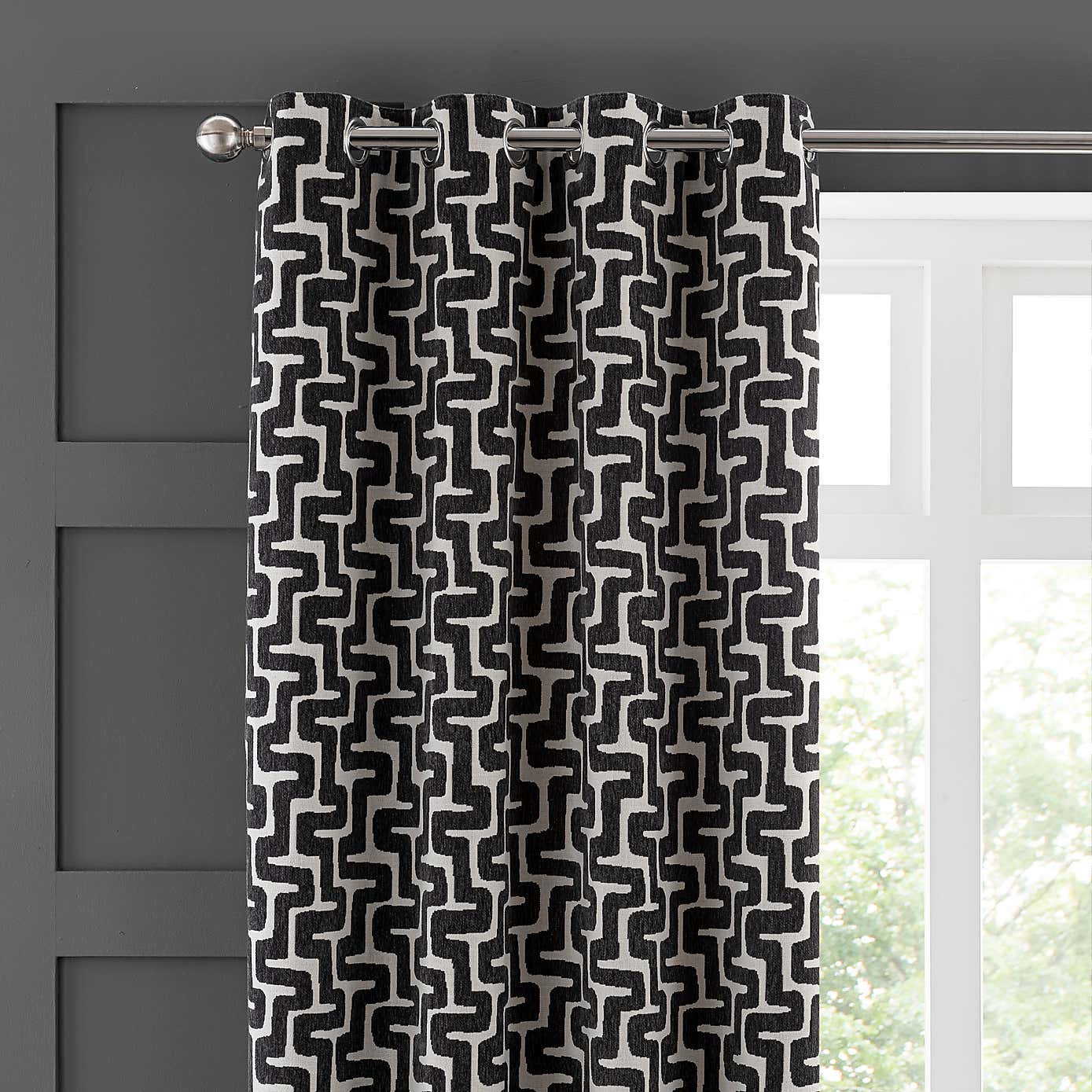 Sonora Chenille Eyelet Curtains