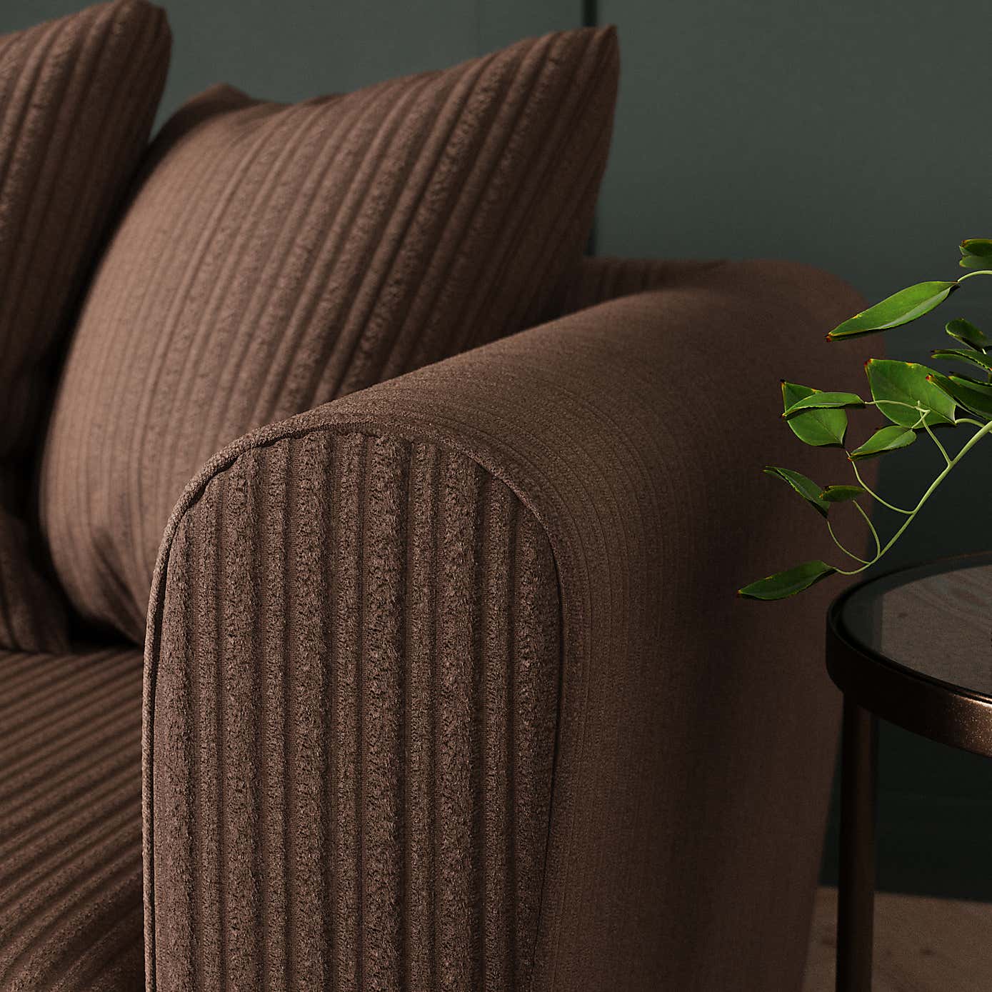 Blake Jumbo Cord Right Hand Corner Sofa