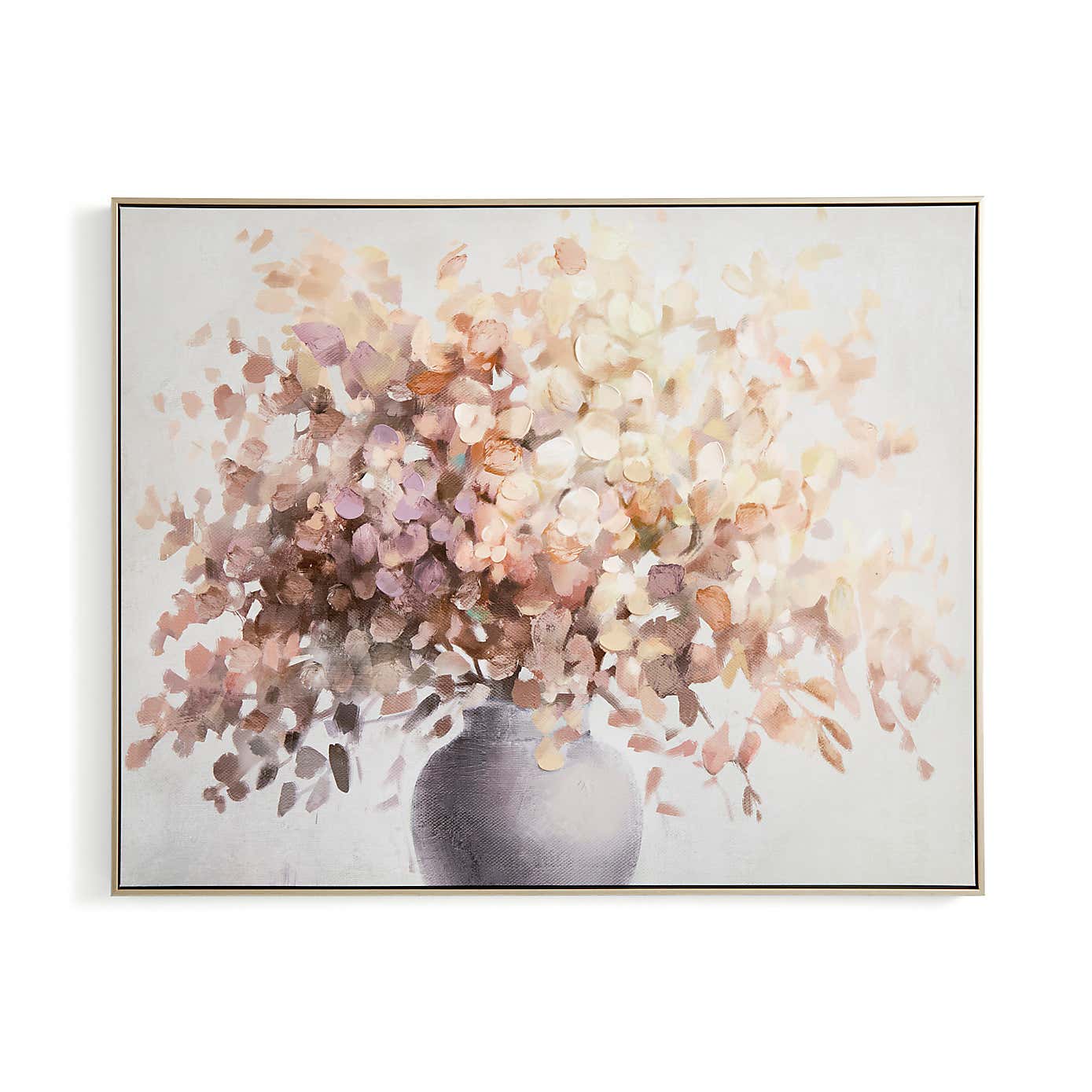 Churchgate Amber Florals Capped Canvas 80x100cm