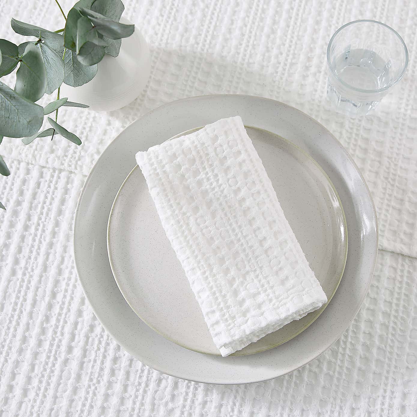 Set of 4 Amberley Waffle Napkins