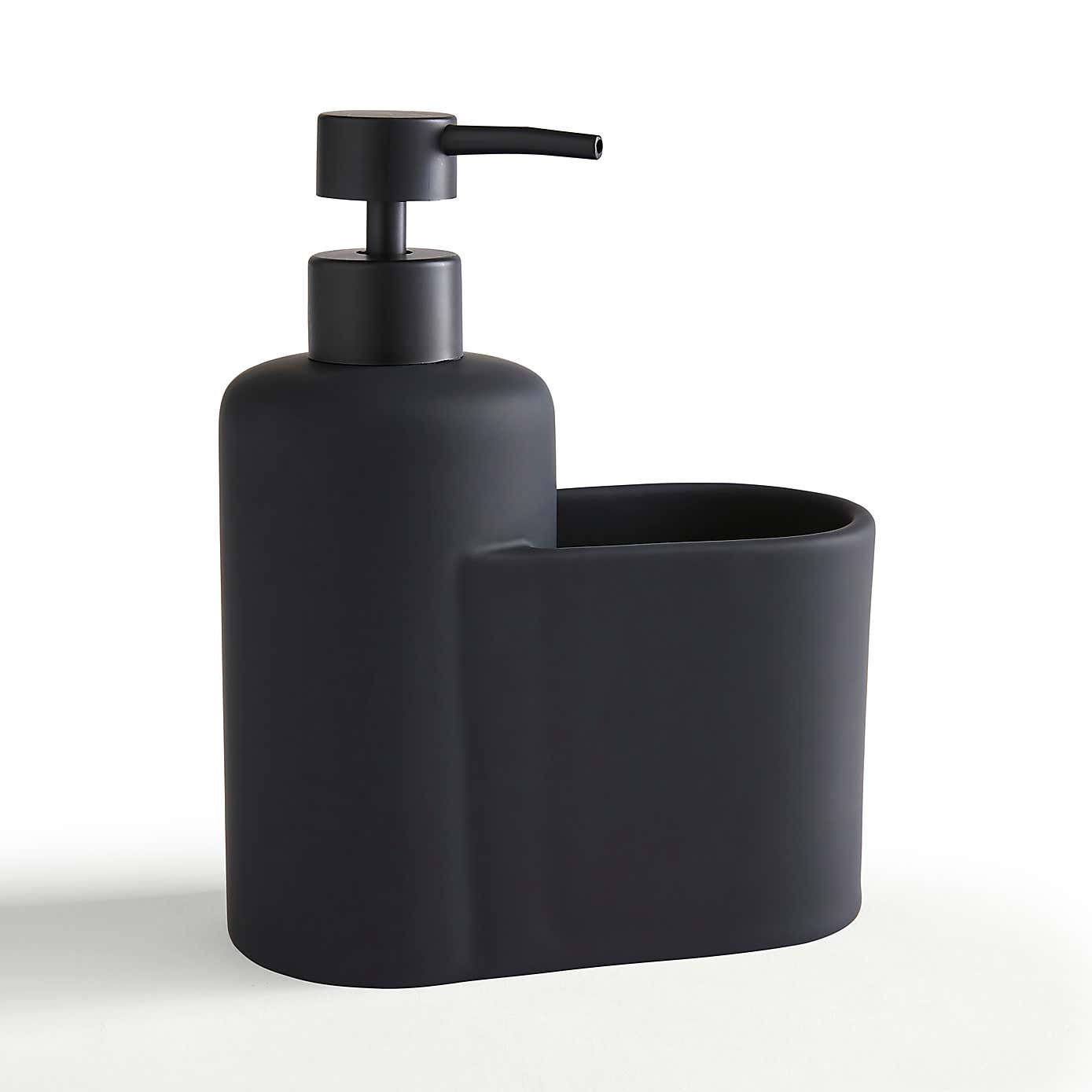 Elements Matte Duo Soap Dispenser and Storage