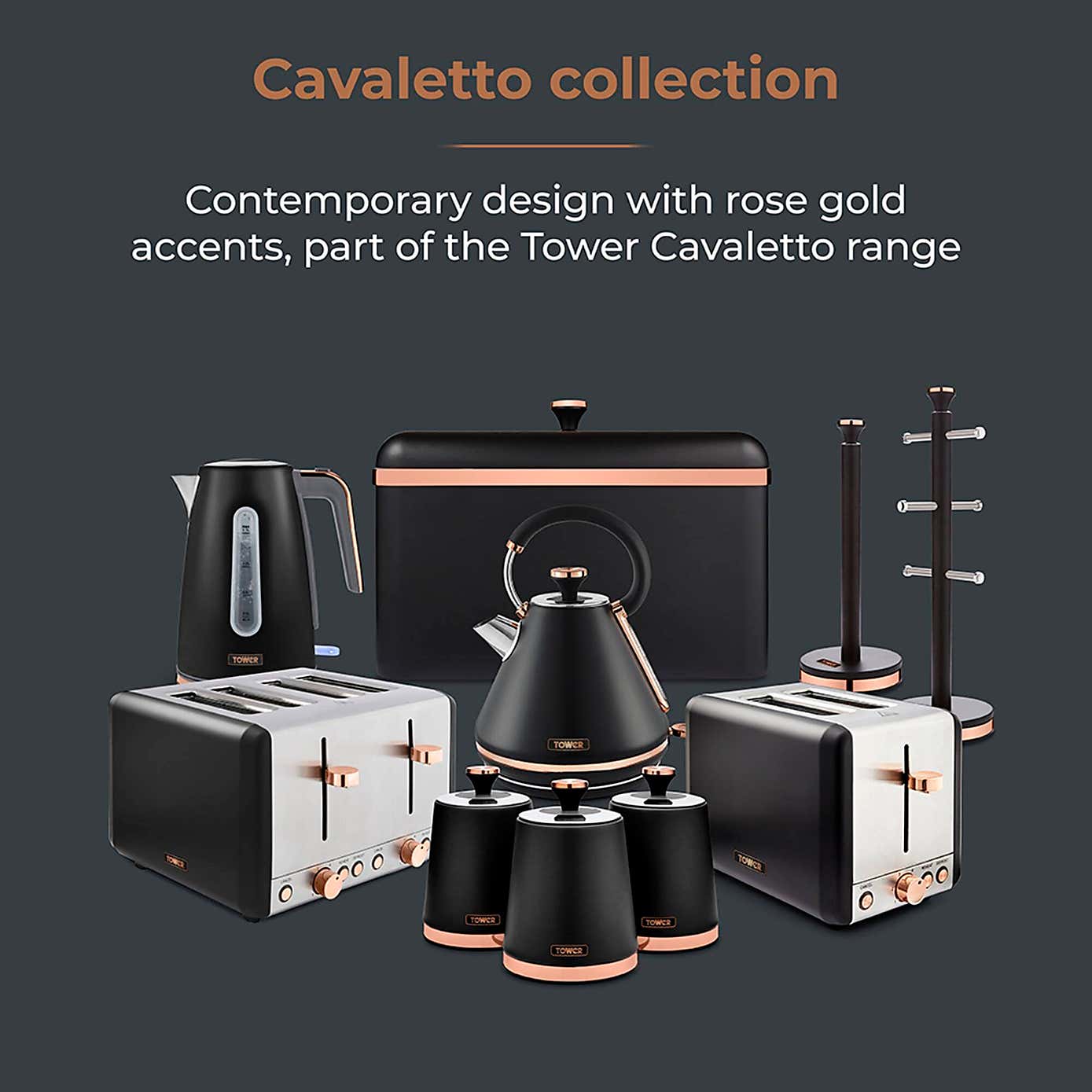 Tower Cavaletto 12 Jar Spice Rack Set