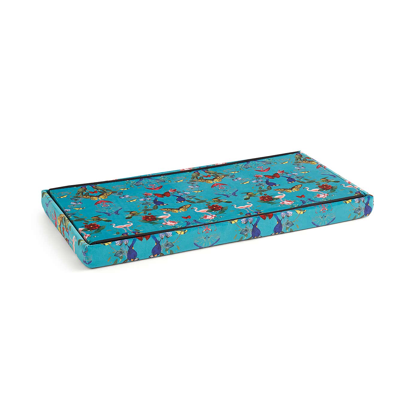 Tropical Kaleidoscope Rectangle Ottoman
