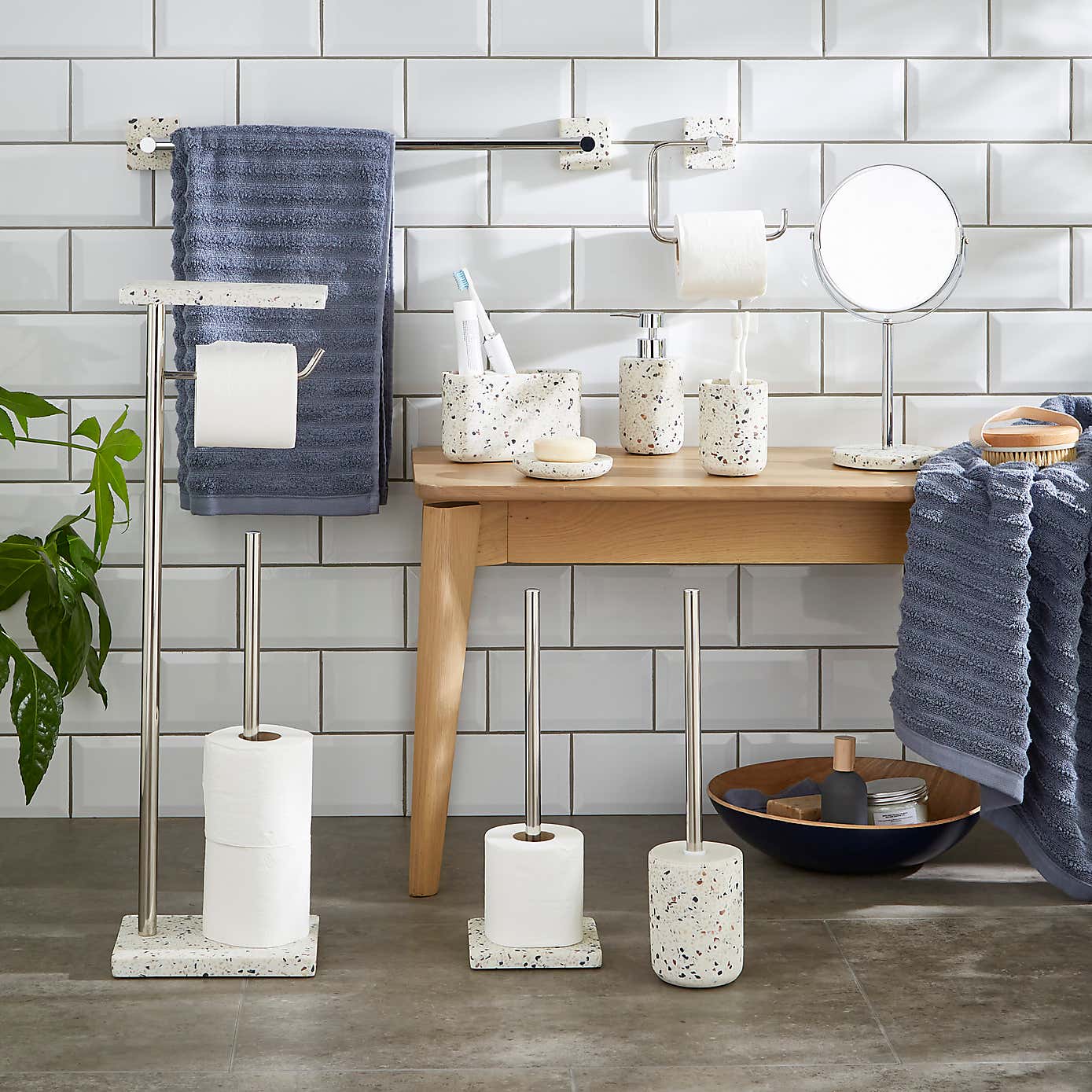 Terrazzo Natural Soap Dispenser