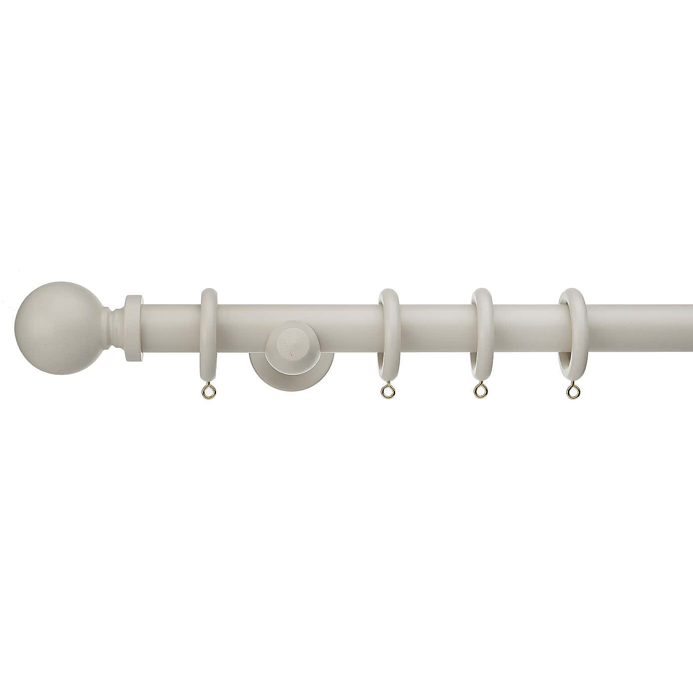Ashton 28mm Wooden Curtain Pole
