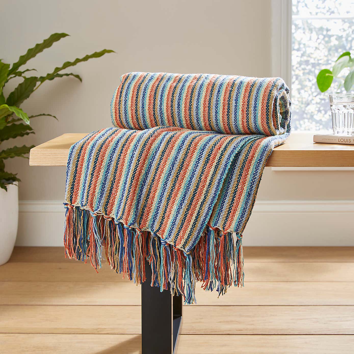 Russell Stripe Throw