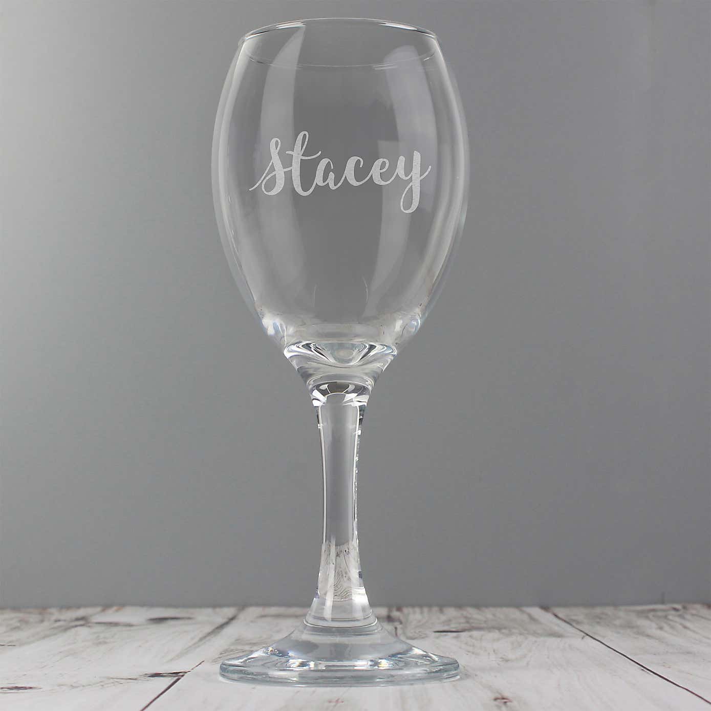 Personalised Classic Engraved Wine Glass