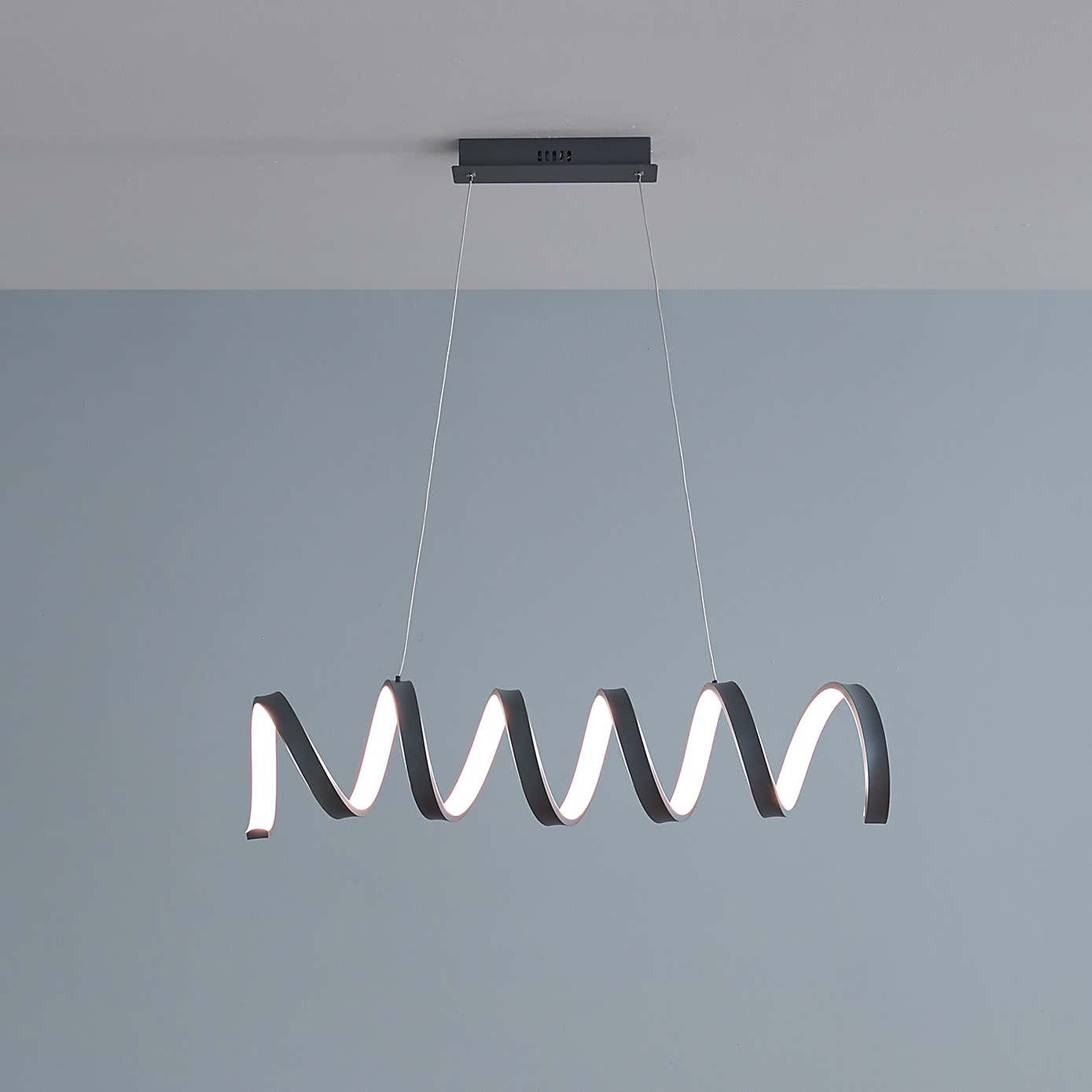 Solaris Spiral Pendant Light