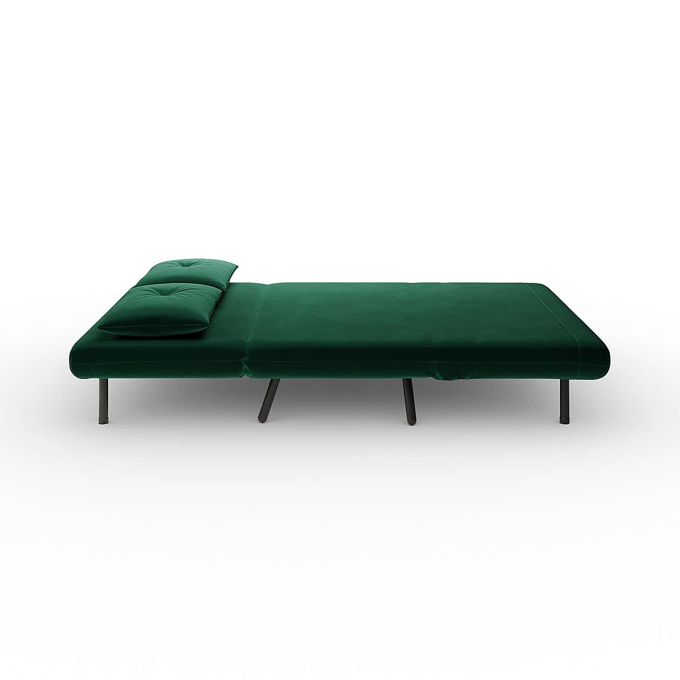 Phoebe Velvet Small Double Sofa Bed