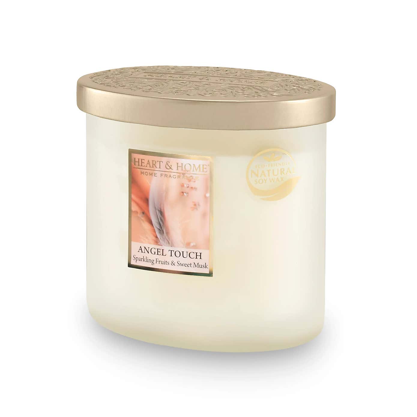 Heart & Home Angel Touch Ellipse Multi Wick Candle