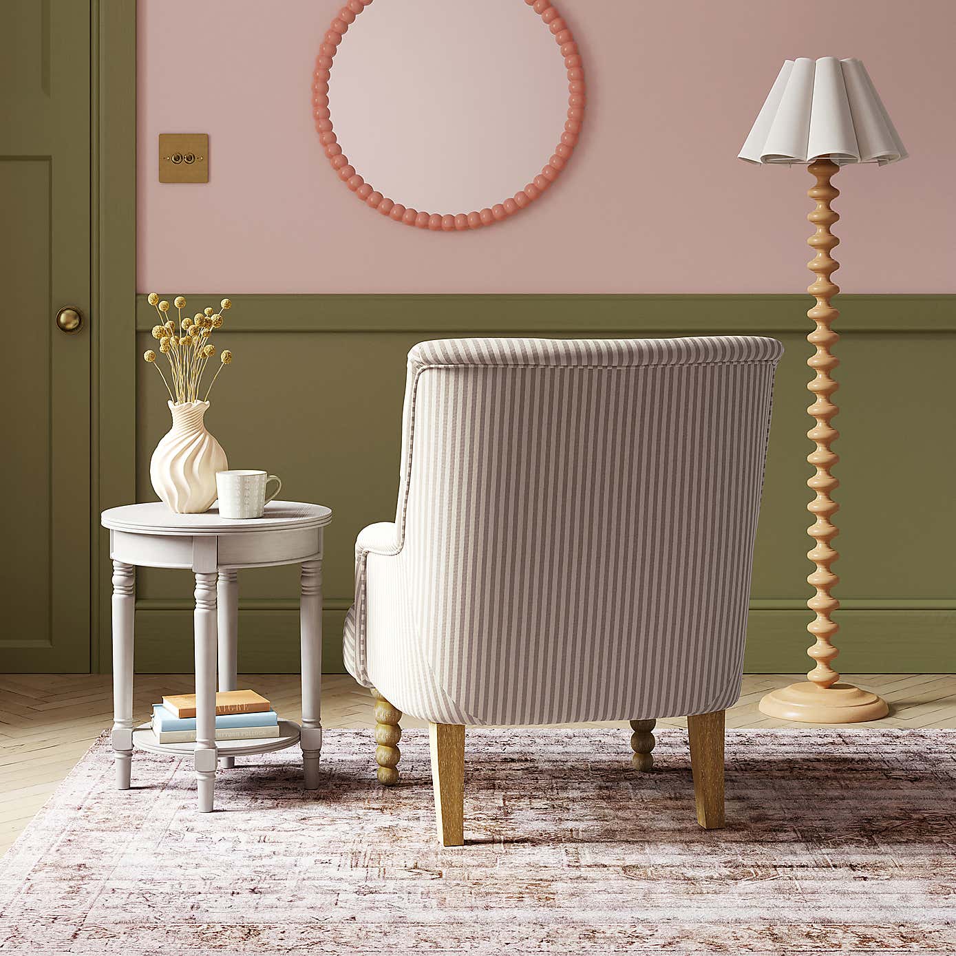 Arianna Linford Stripe Armchair