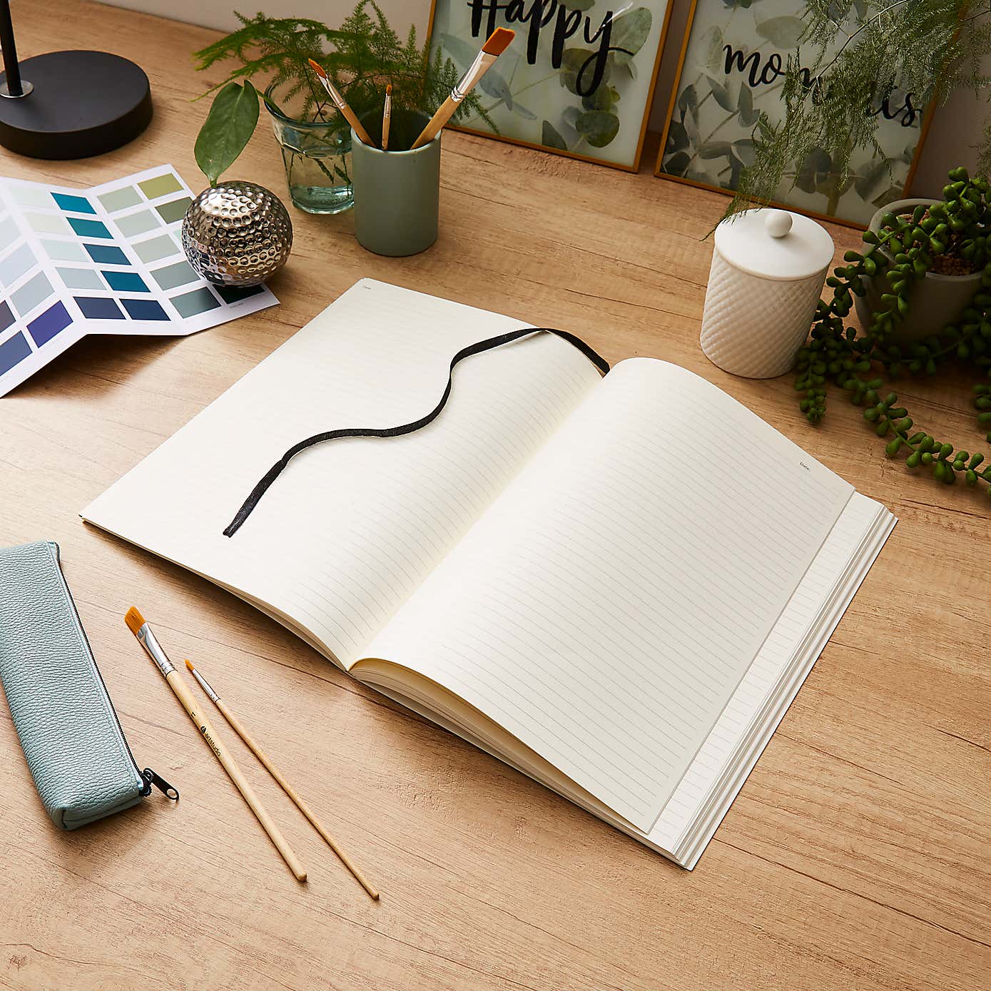 Waters & Noble A4 Soft Cover Notebook Jungle Luxe