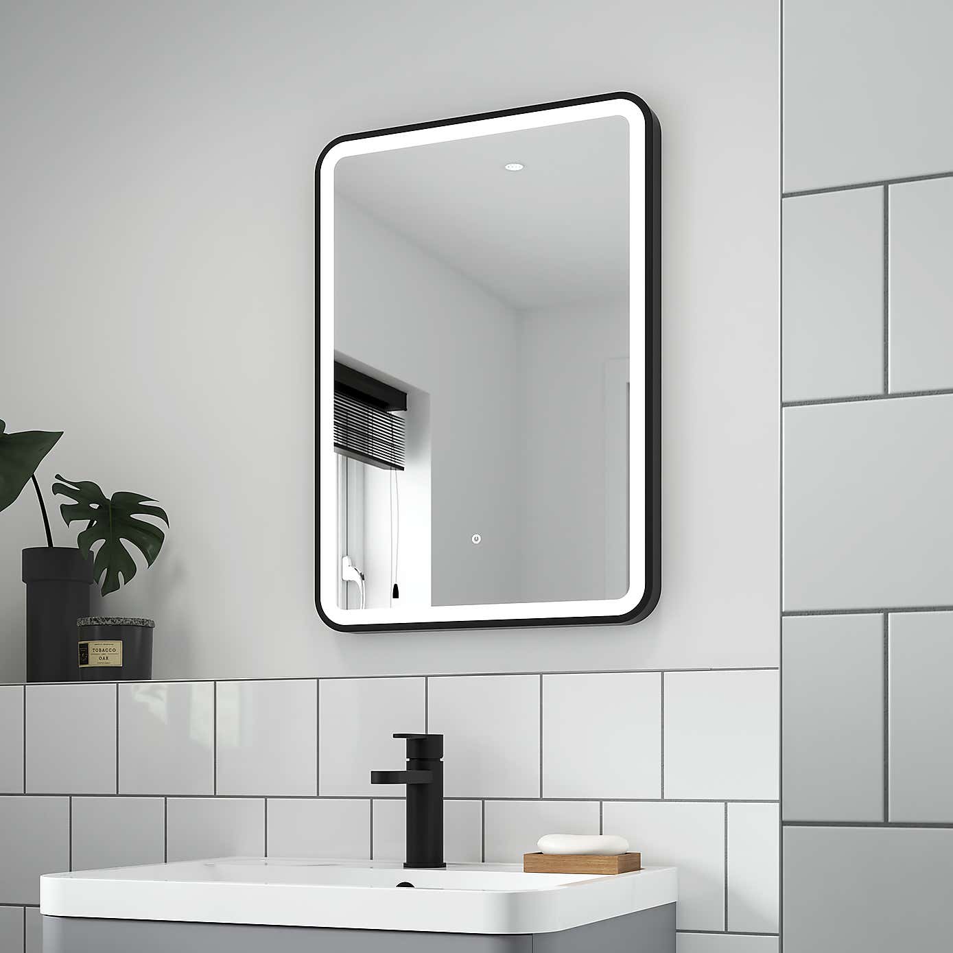 LED Framed Mirror