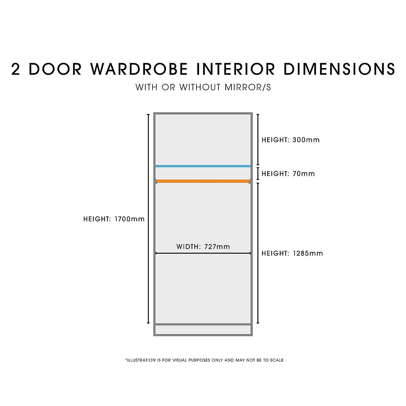 Legato Double Wardrobe