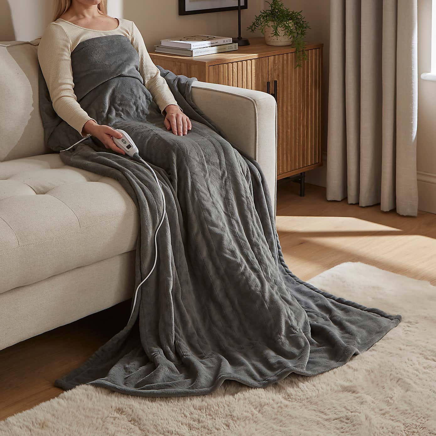 Fleece Electric Throw