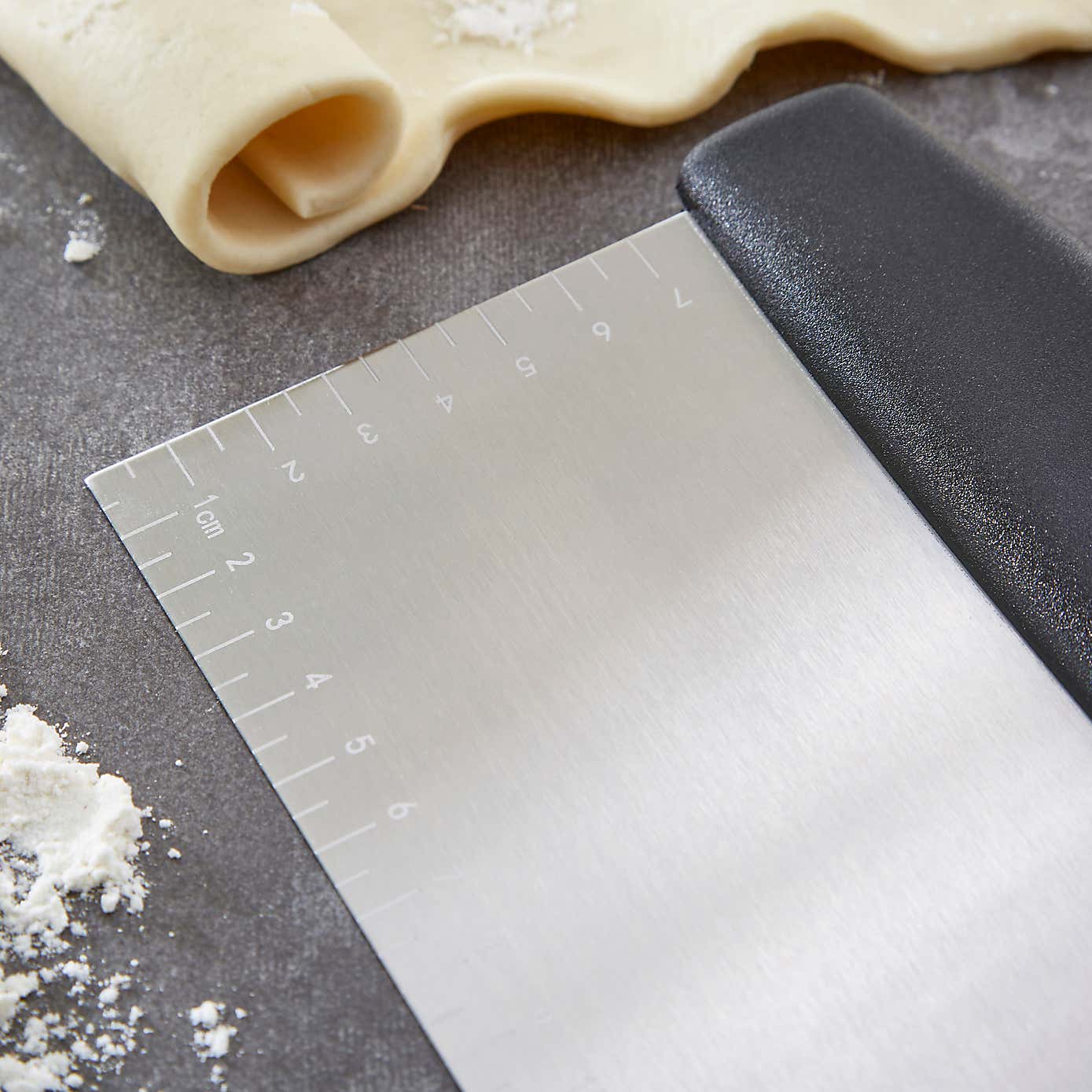 Professional Stainless Steel Dough Scraper