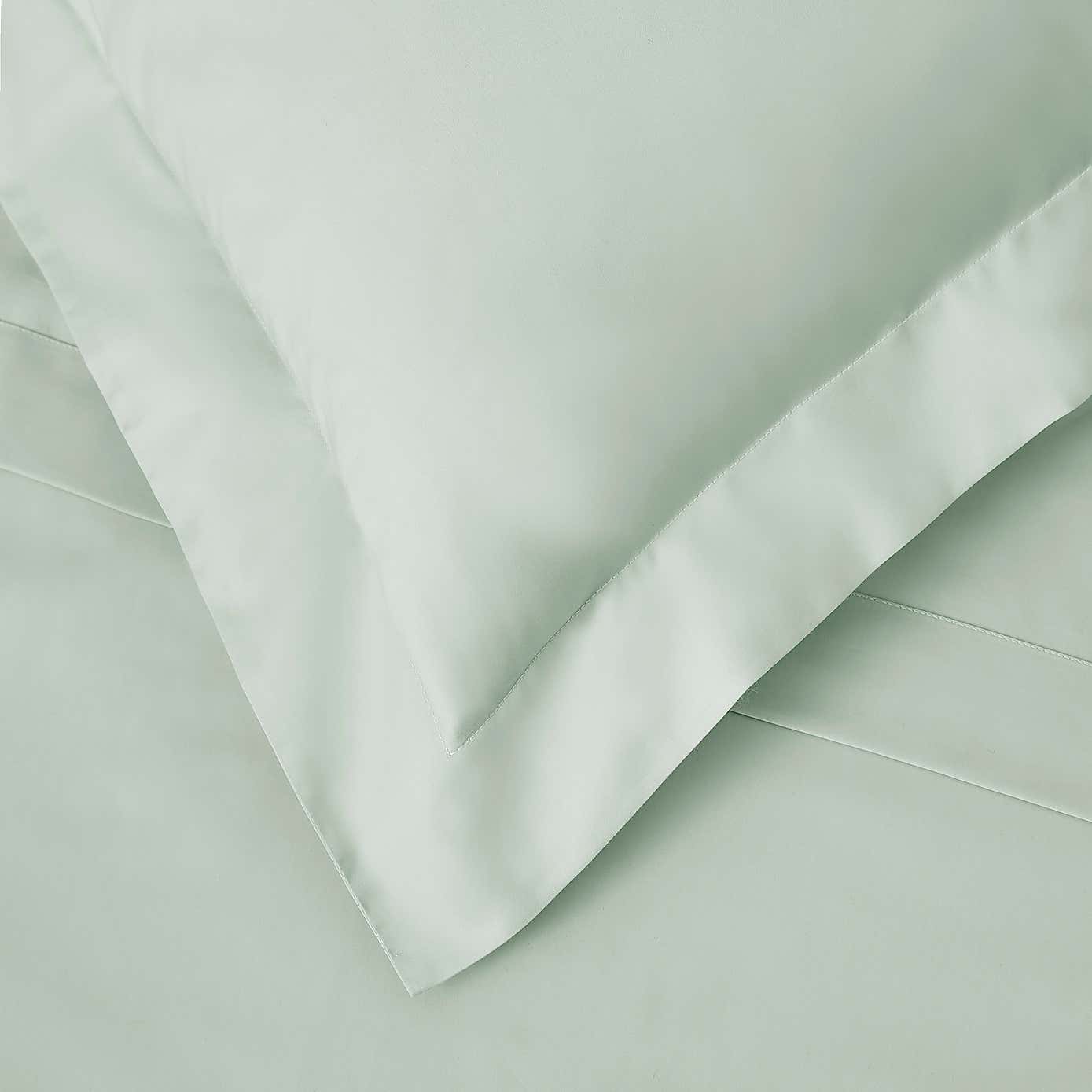Dorma 300 Thread Count 100% Cotton Sateen Plain Oxford Pillowcase
