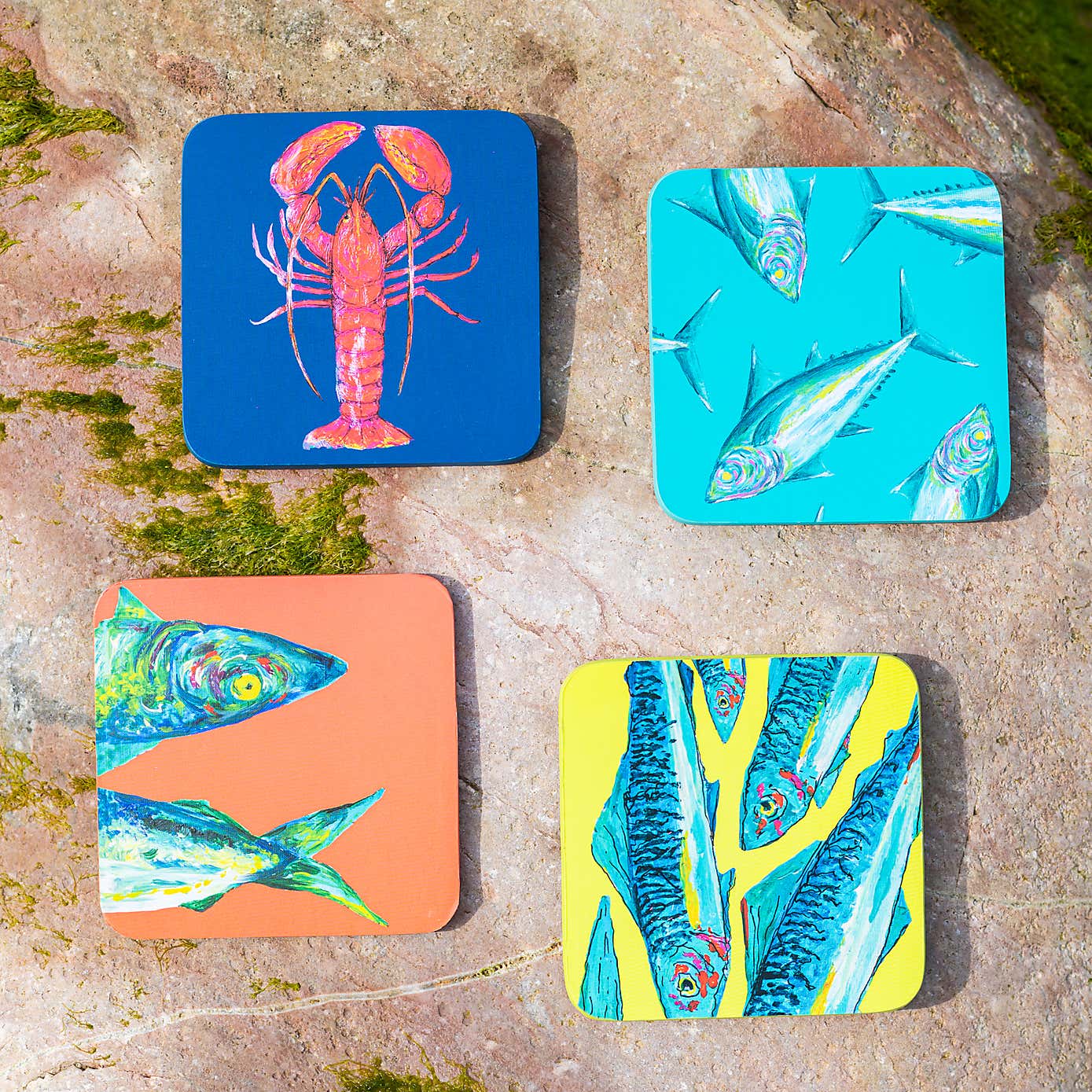 Pack of 4 Rockfish Coasters